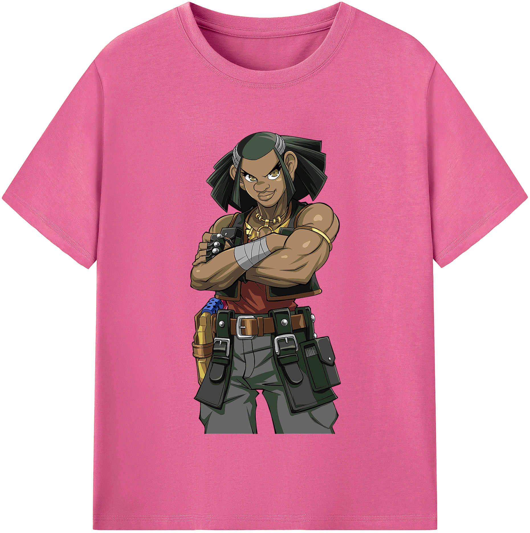 （画像用） 遊☆戯☆王 Yu-Gi-Oh! レディースカジュアルプリントTシャツ（綿100％）