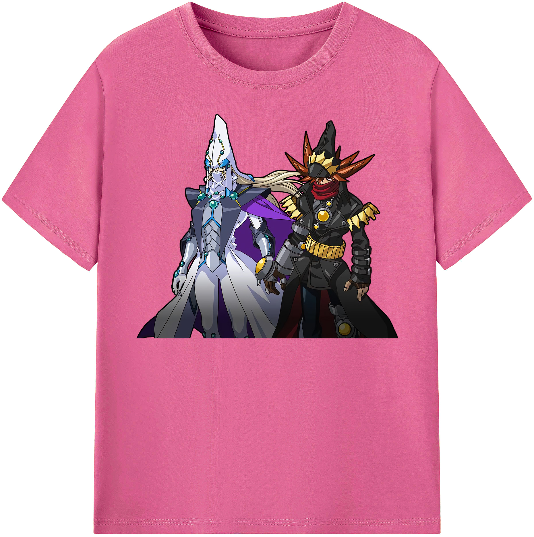 （画像用） 遊☆戯☆王 Yu-Gi-Oh! レディースカジュアルプリントTシャツ（綿100％）