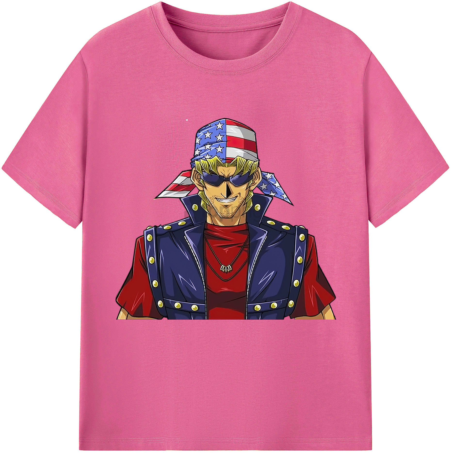 （画像用） 遊☆戯☆王 Yu-Gi-Oh! レディースカジュアルプリントTシャツ（綿100％）