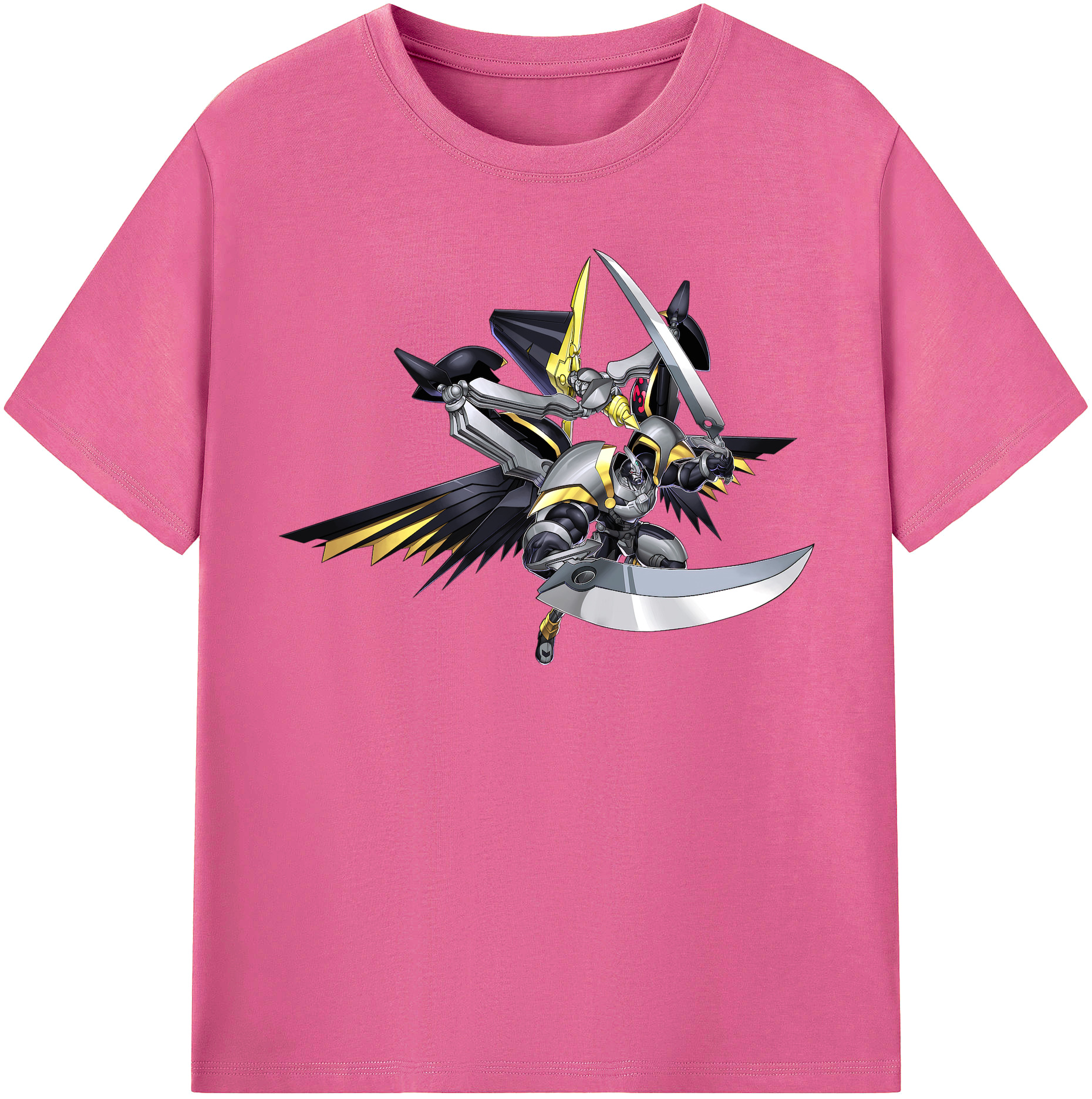 （画像用） 遊☆戯☆王 Yu-Gi-Oh! レディースカジュアルプリントTシャツ（綿100％）