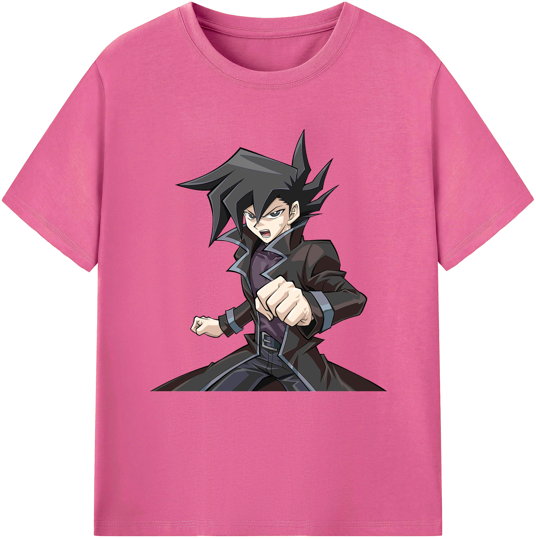 （画像用） 遊☆戯☆王 Yu-Gi-Oh! レディースカジュアルプリントTシャツ（綿100％）