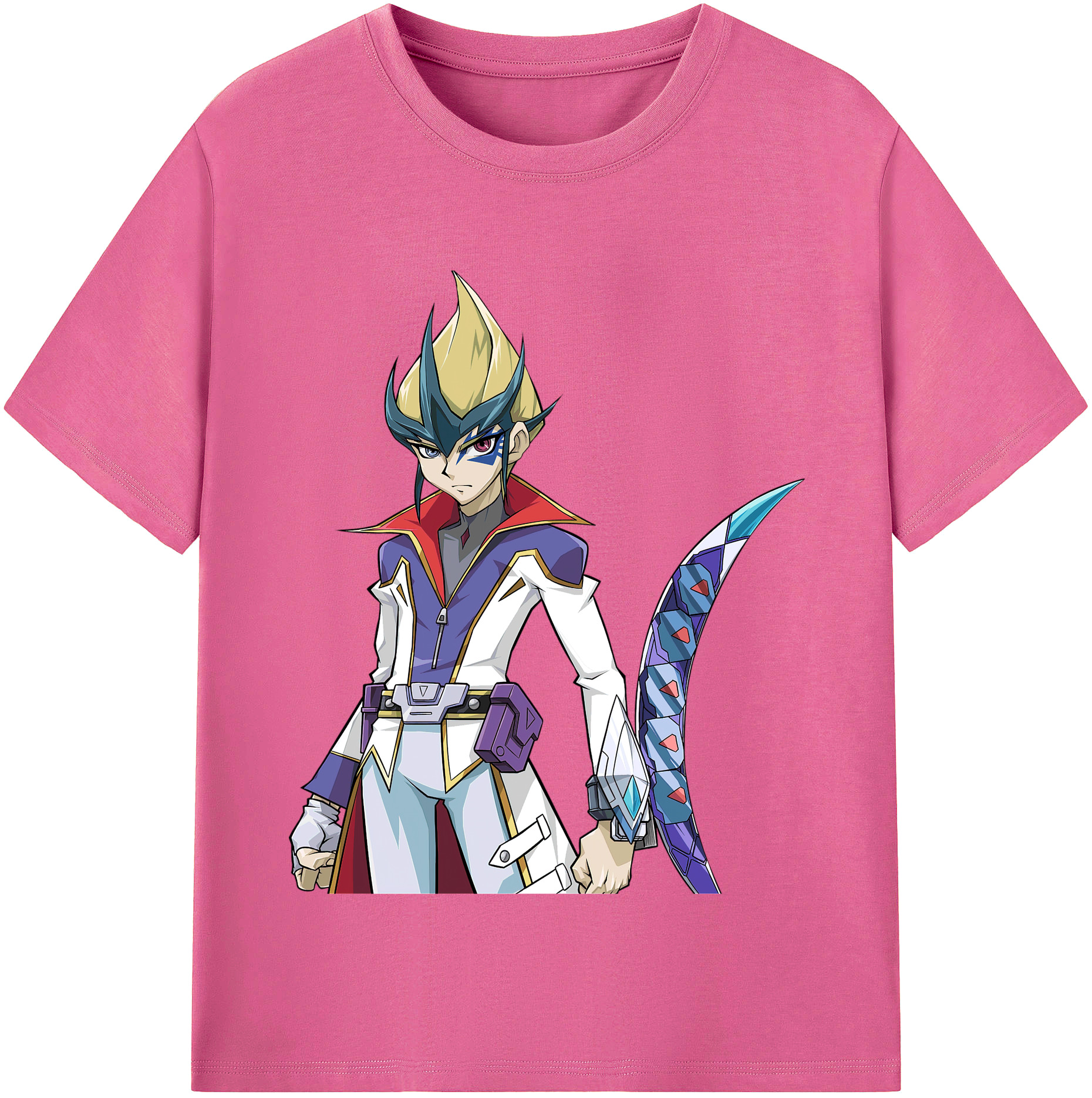 （画像用） 遊☆戯☆王 Yu-Gi-Oh! レディースカジュアルプリントTシャツ（綿100％）