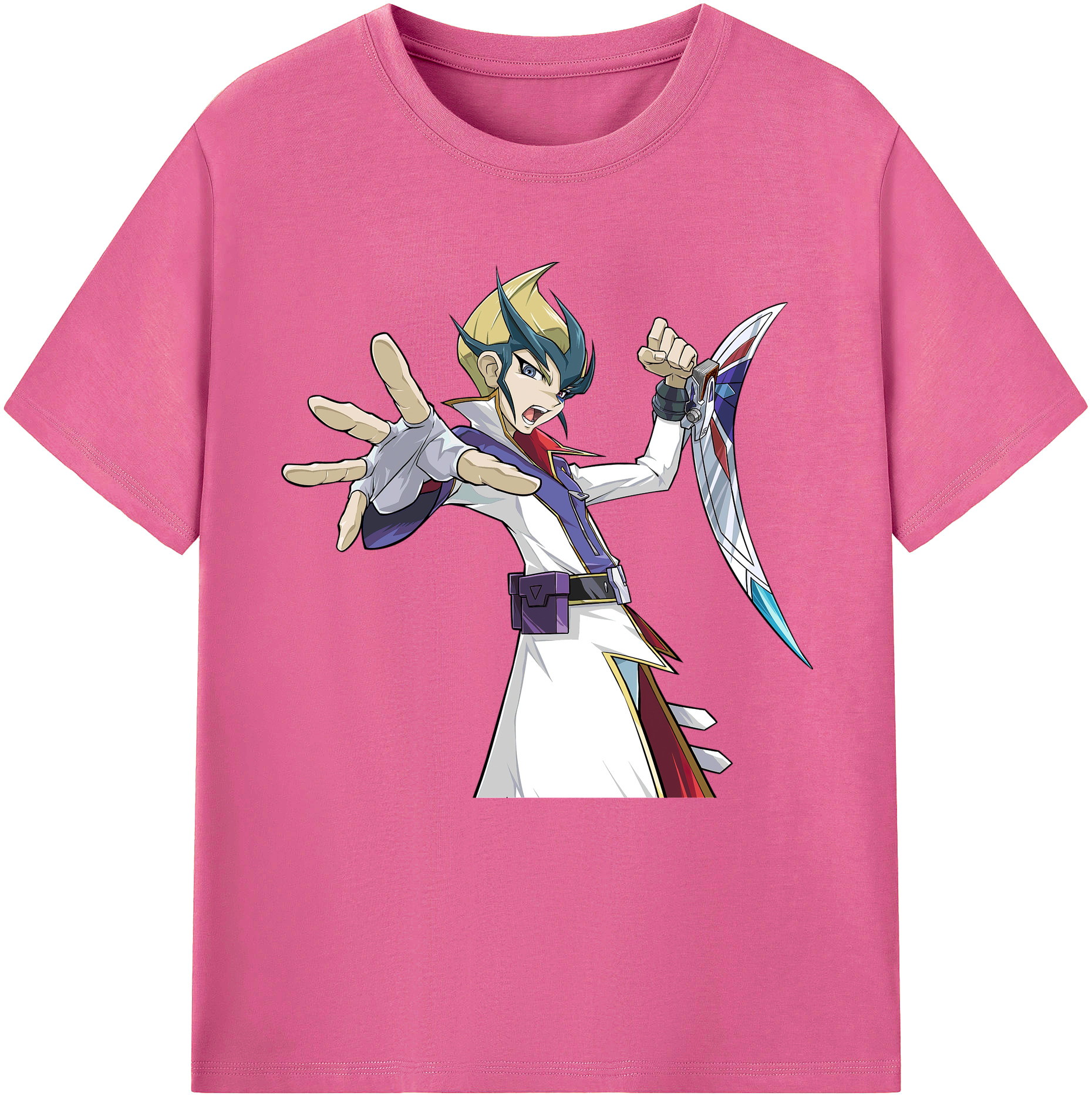 （画像用） 遊☆戯☆王 Yu-Gi-Oh! レディースカジュアルプリントTシャツ（綿100％）
