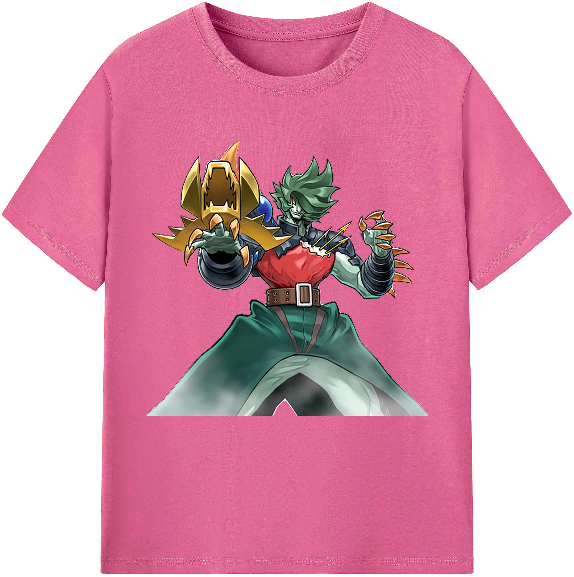 （画像用） 遊☆戯☆王 Yu-Gi-Oh! レディースカジュアルプリントTシャツ（綿100％）