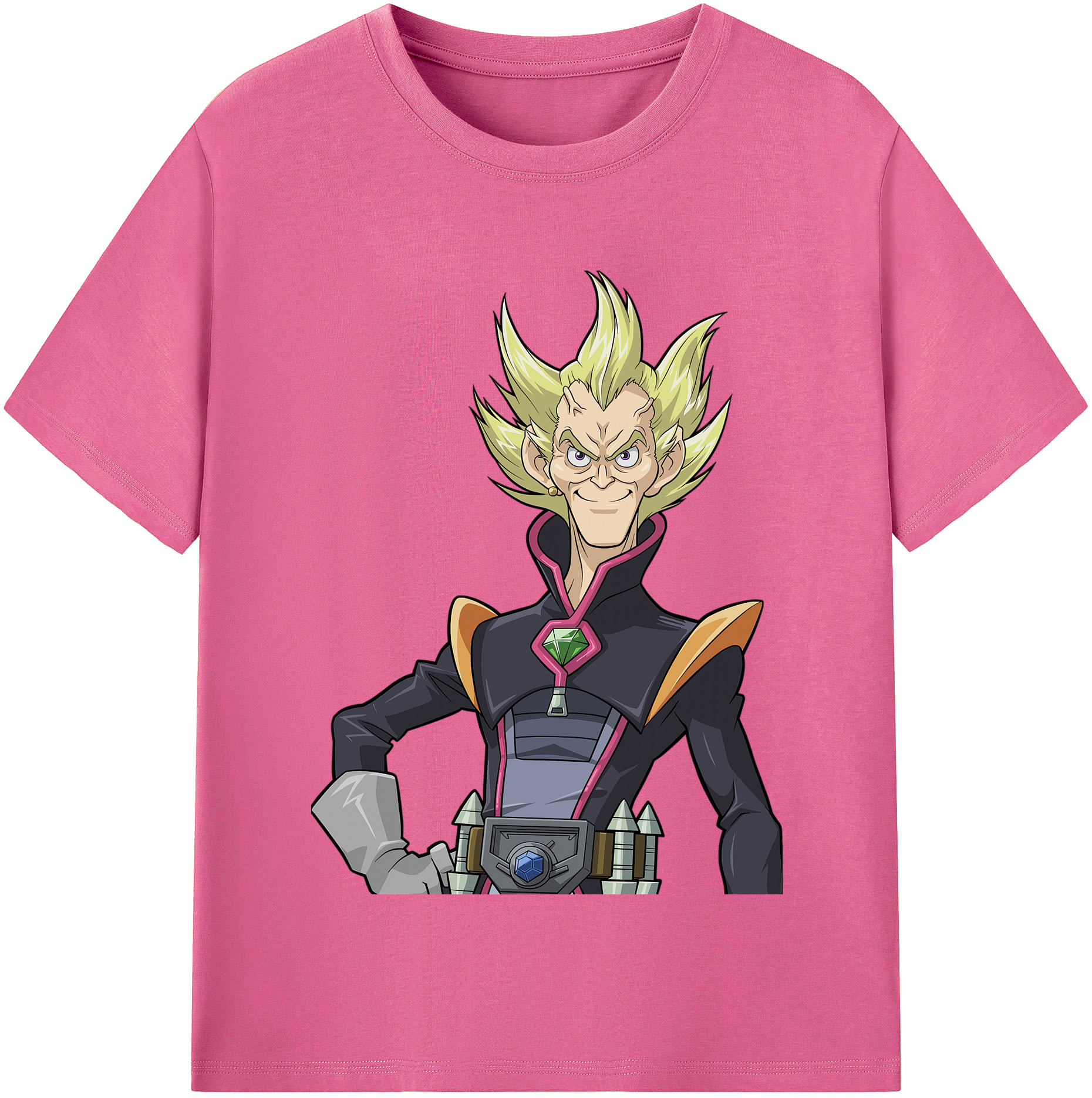 （画像用） 遊☆戯☆王 Yu-Gi-Oh! レディースカジュアルプリントTシャツ（綿100％）