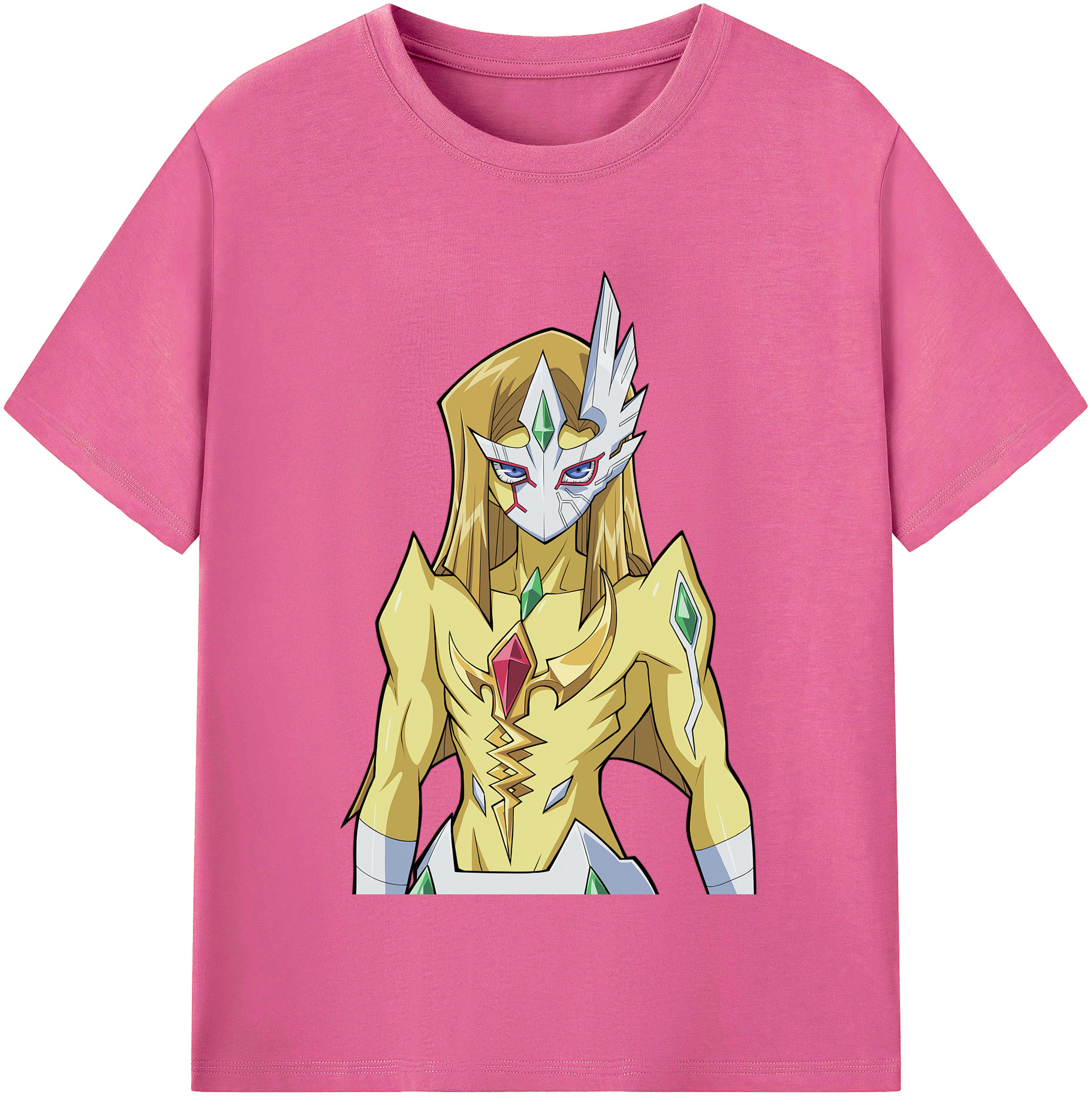 （画像用） 遊☆戯☆王 Yu-Gi-Oh! レディースカジュアルプリントTシャツ（綿100％）