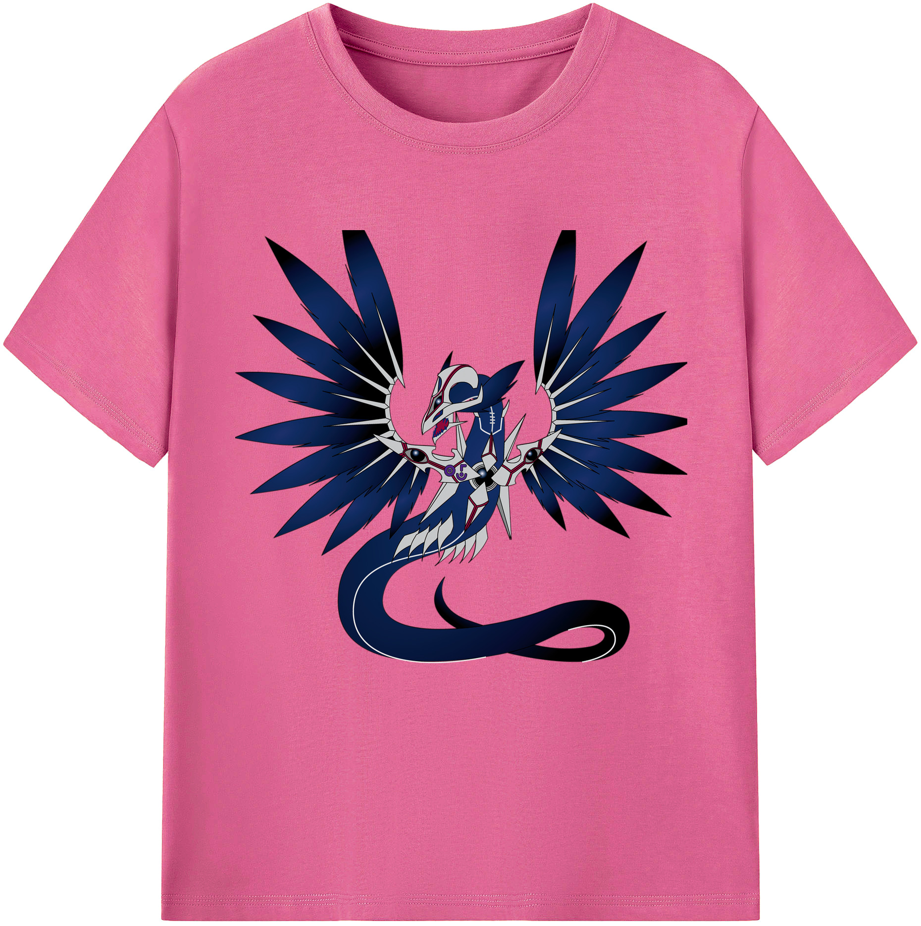 （画像用） 遊☆戯☆王 Yu-Gi-Oh! レディースカジュアルプリントTシャツ（綿100％）