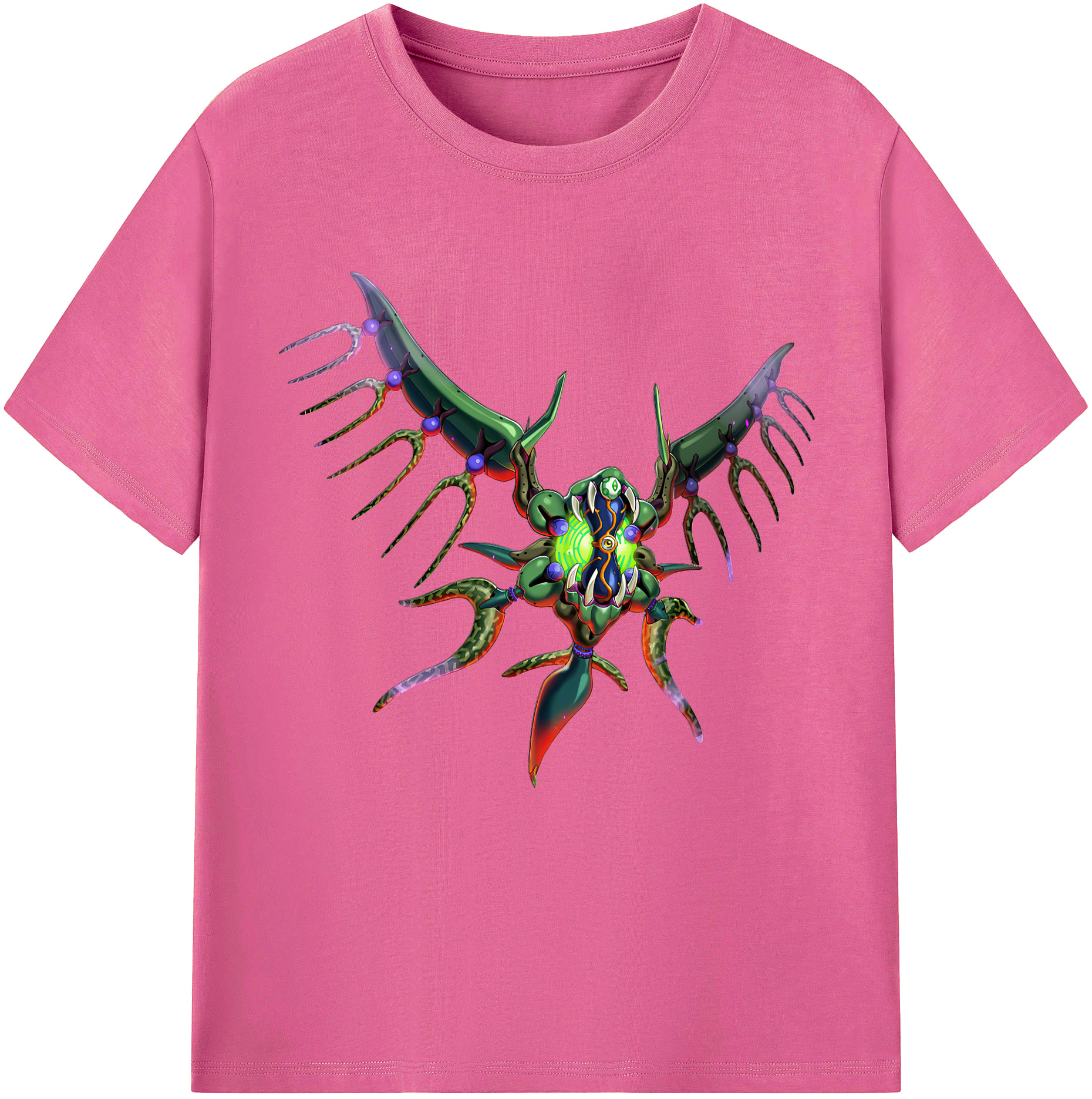 （画像用） 遊☆戯☆王 Yu-Gi-Oh! レディースカジュアルプリントTシャツ（綿100％）