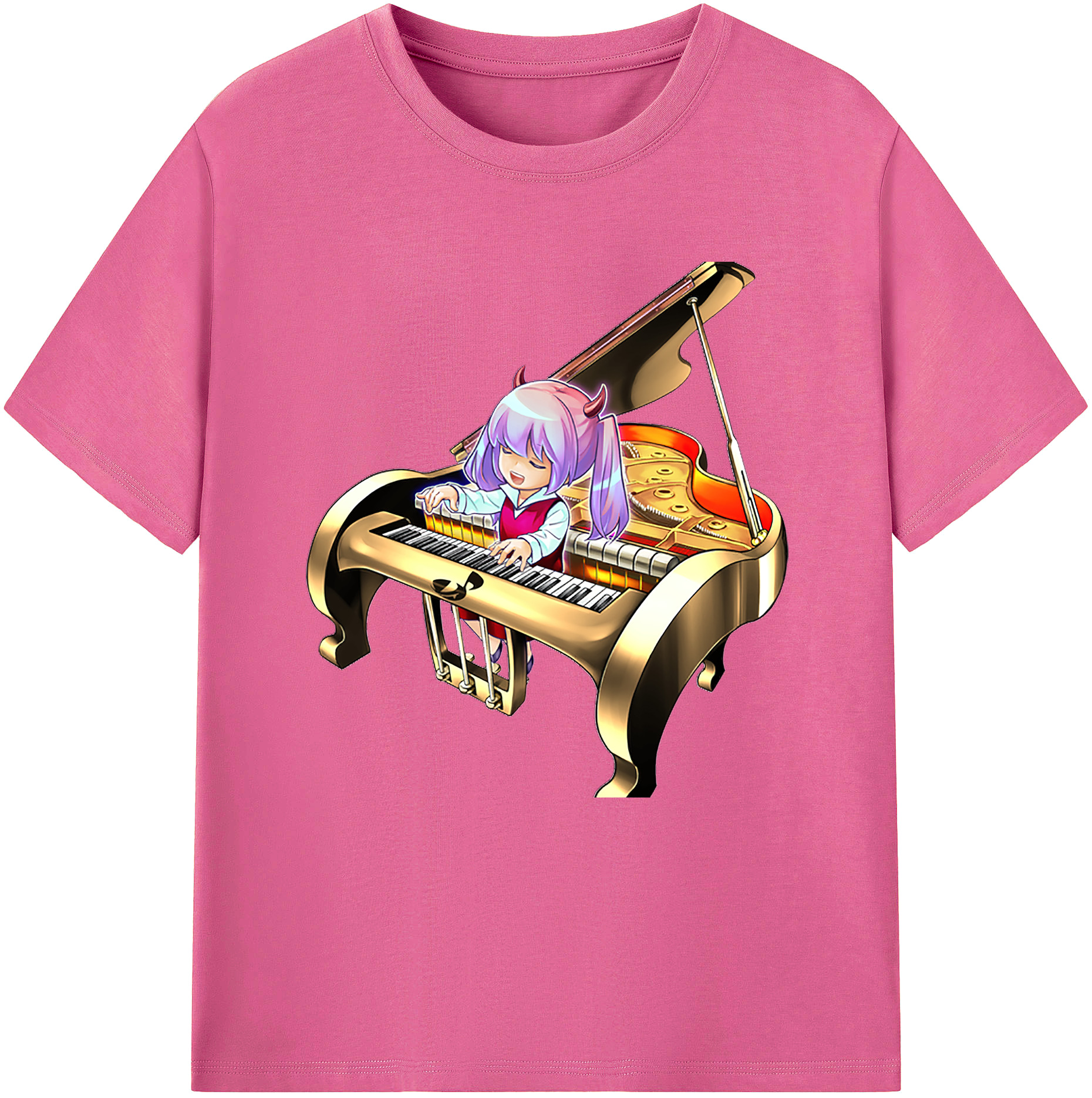 （画像用） 遊☆戯☆王 Yu-Gi-Oh! レディースカジュアルプリントTシャツ（綿100％）