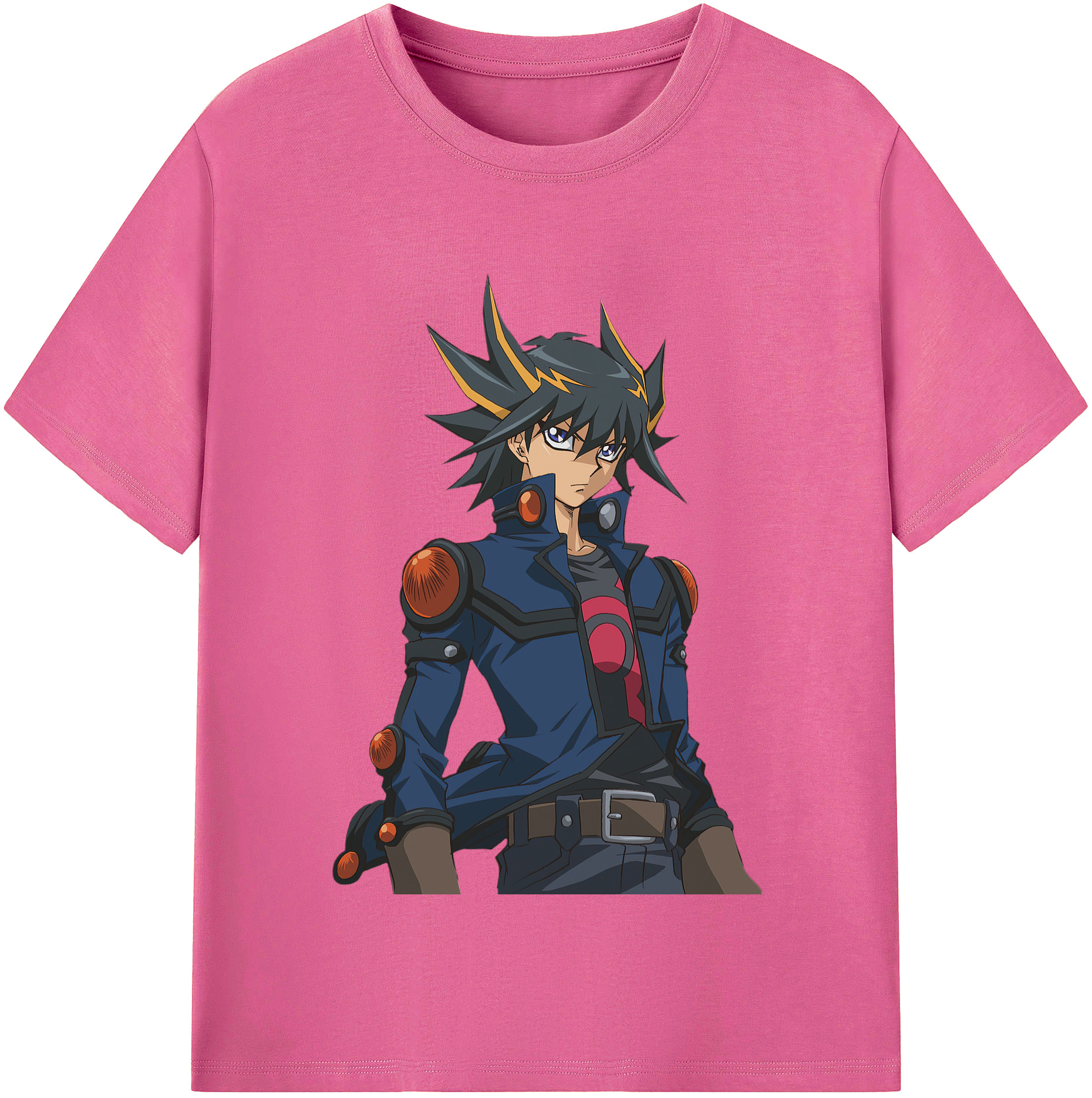 （画像用） 遊☆戯☆王 Yu-Gi-Oh! レディースカジュアルプリントTシャツ（綿100％）