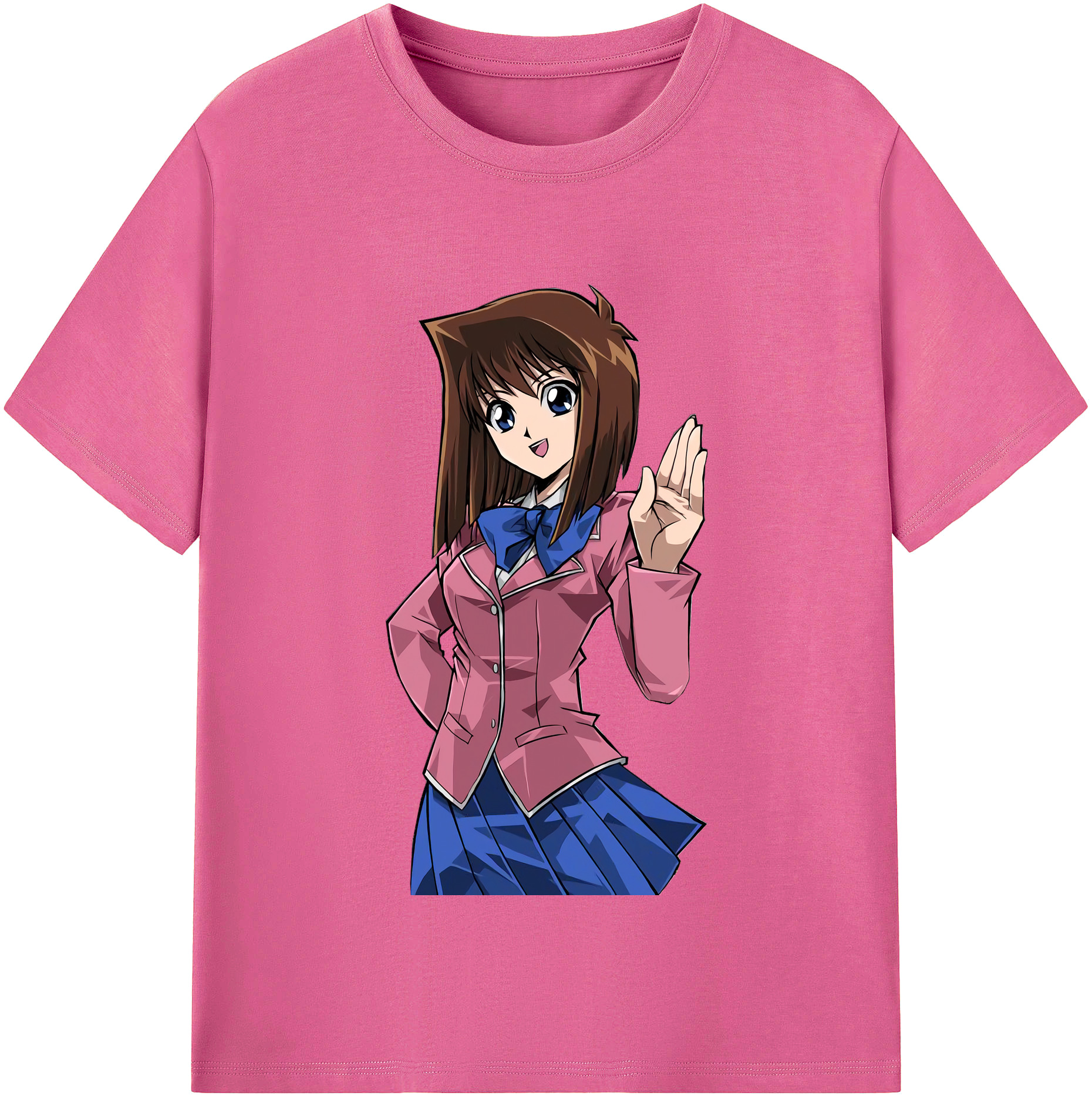 （画像用） 遊☆戯☆王 Yu-Gi-Oh! レディースカジュアルプリントTシャツ（綿100％）
