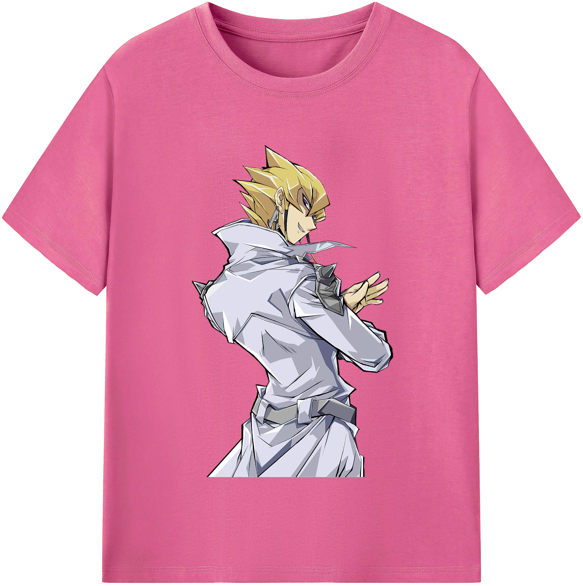 （画像用） 遊☆戯☆王 Yu-Gi-Oh! レディースカジュアルプリントTシャツ（綿100％）