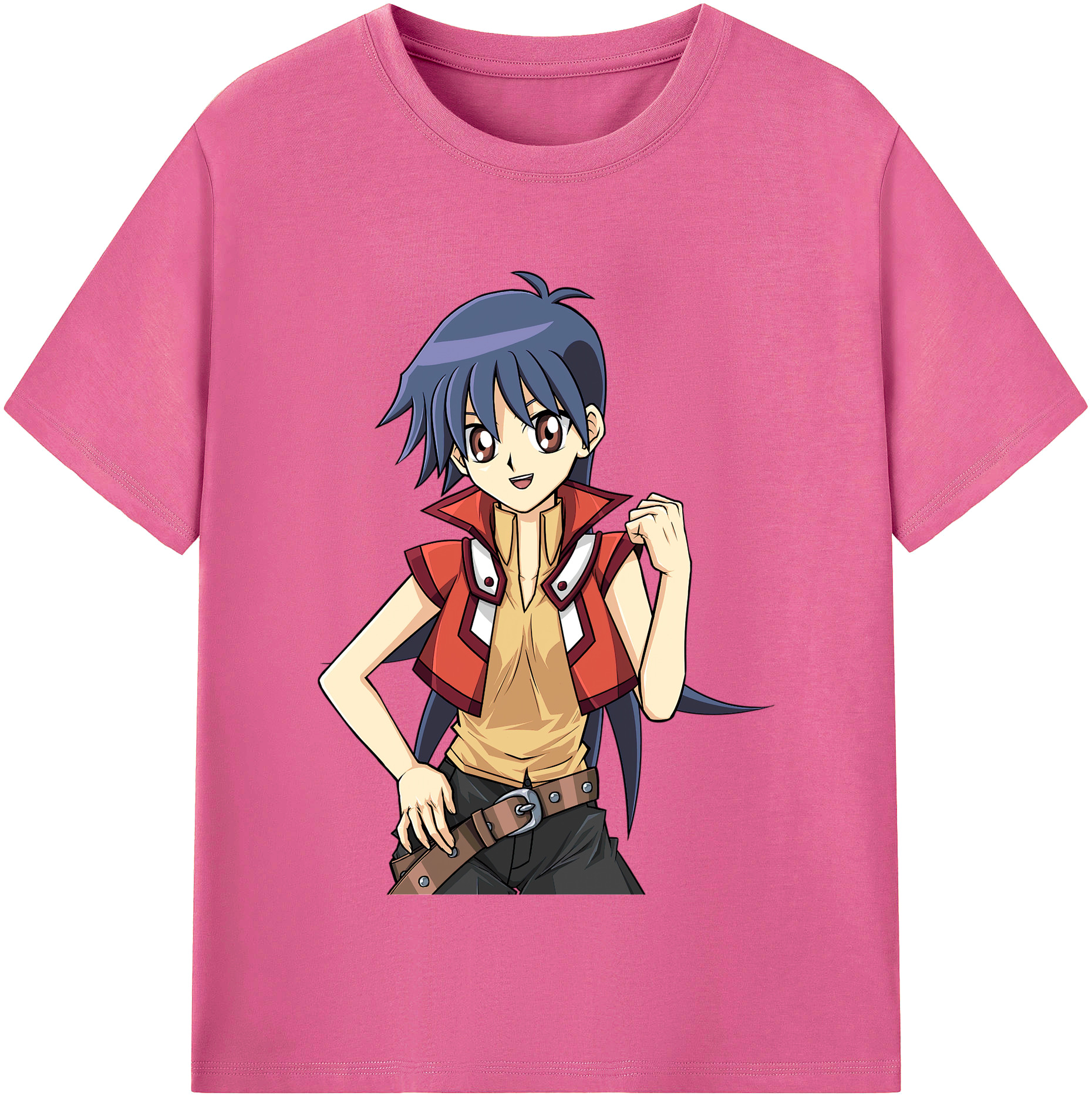 （画像用） 遊☆戯☆王 Yu-Gi-Oh! レディースカジュアルプリントTシャツ（綿100％）