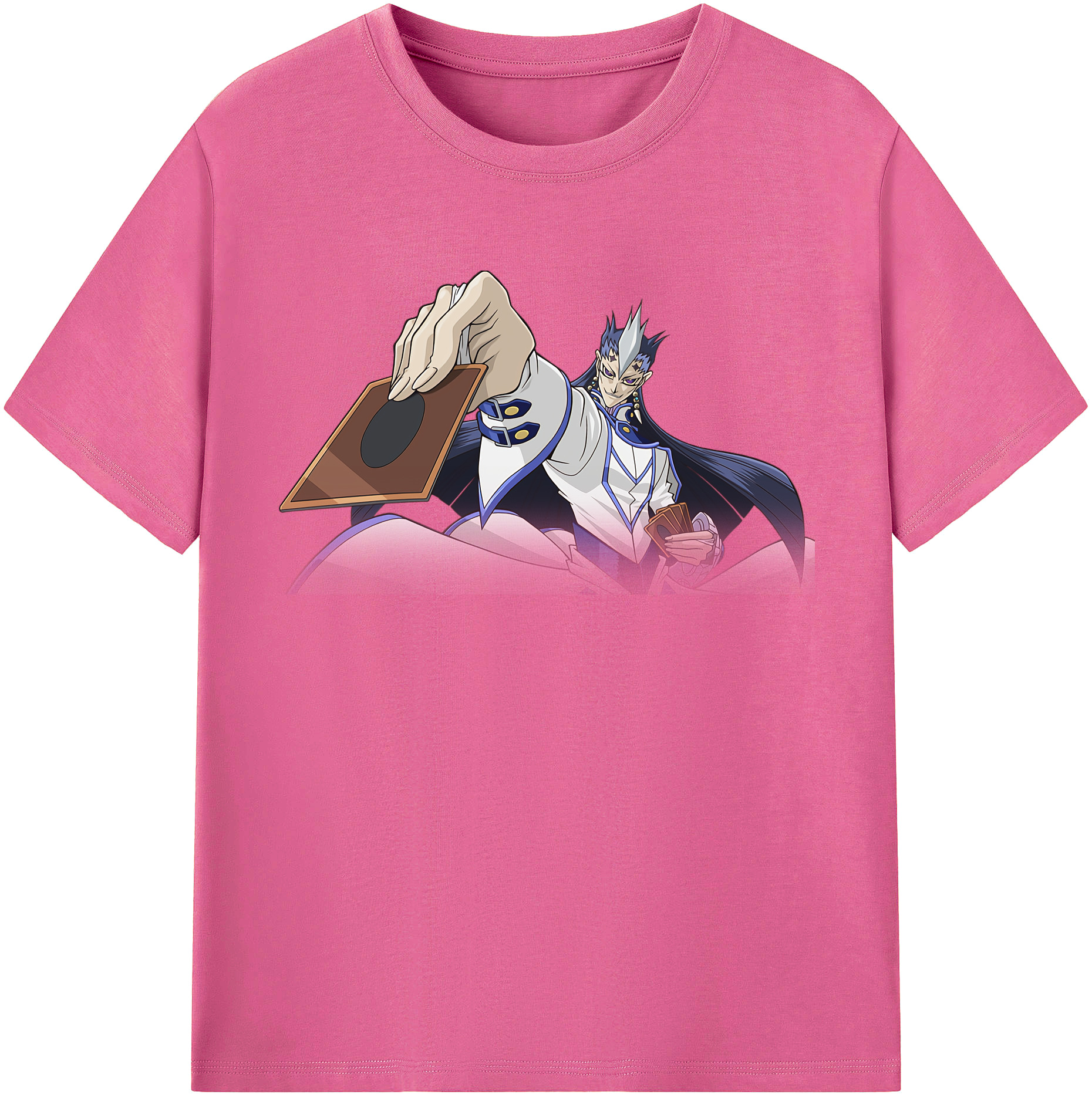 （画像用） 遊☆戯☆王 Yu-Gi-Oh! レディースカジュアルプリントTシャツ（綿100％）