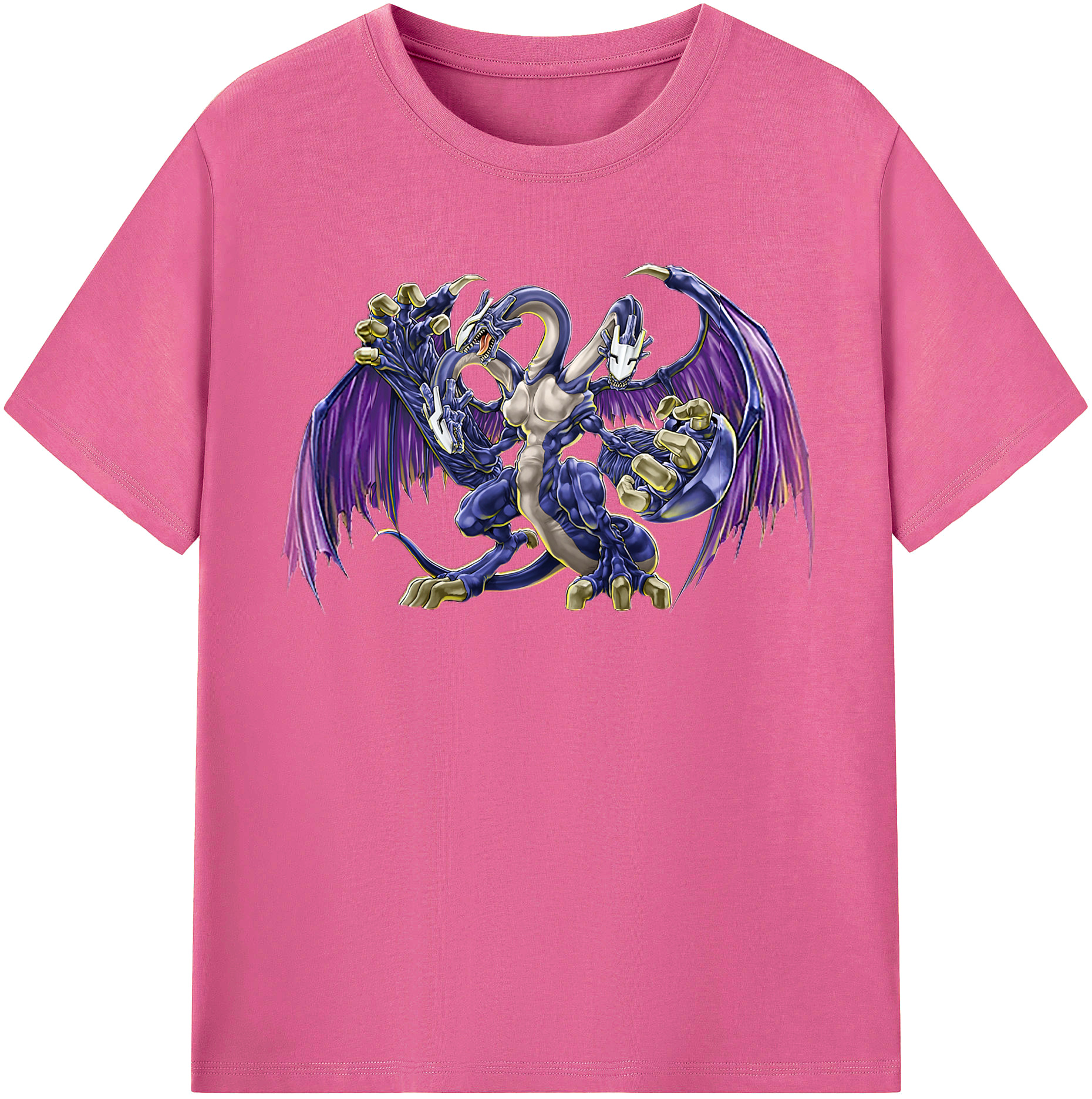 （画像用） 遊☆戯☆王 Yu-Gi-Oh! レディースカジュアルプリントTシャツ（綿100％）