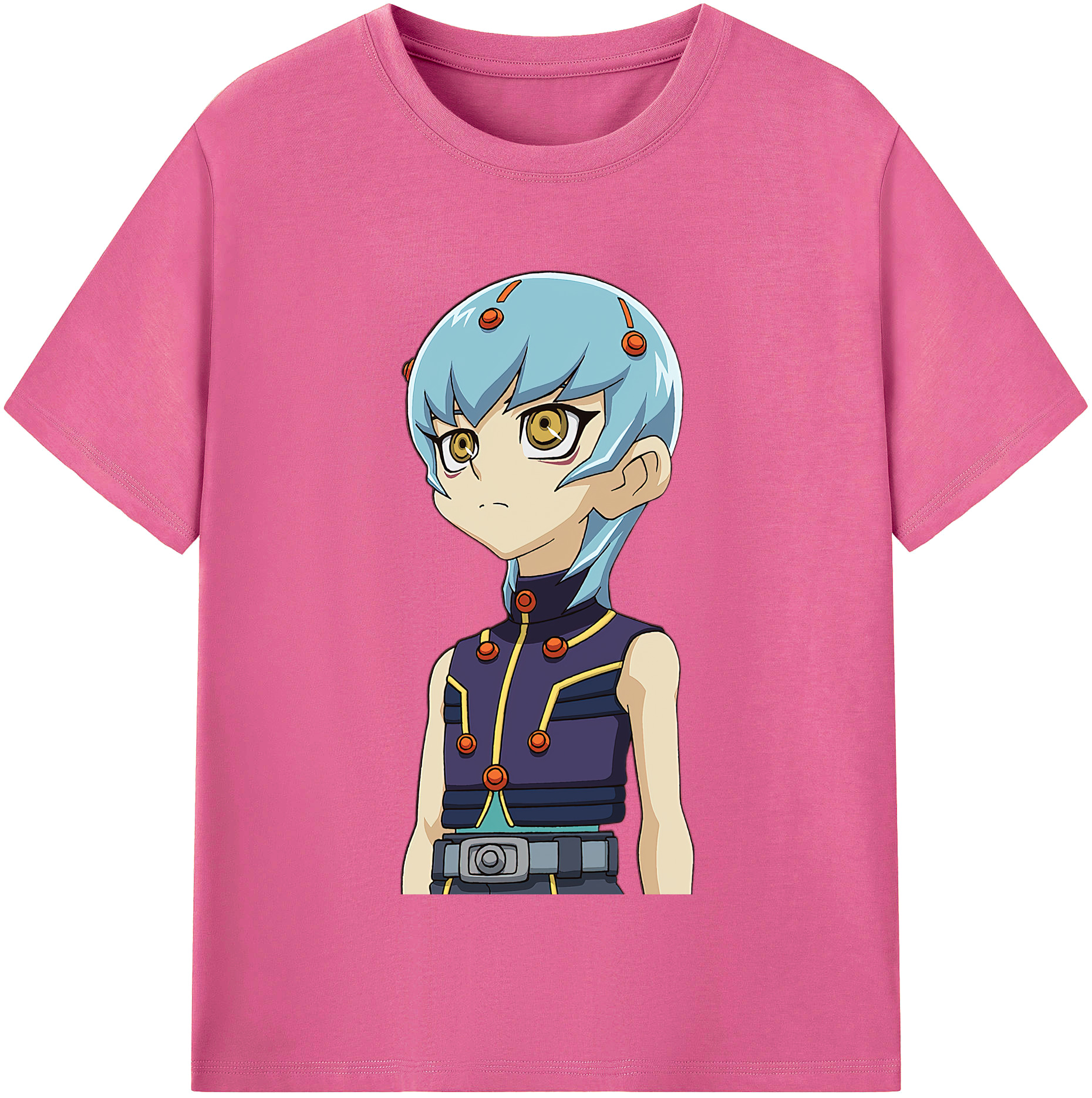 （画像用） 遊☆戯☆王 Yu-Gi-Oh! レディースカジュアルプリントTシャツ（綿100％）