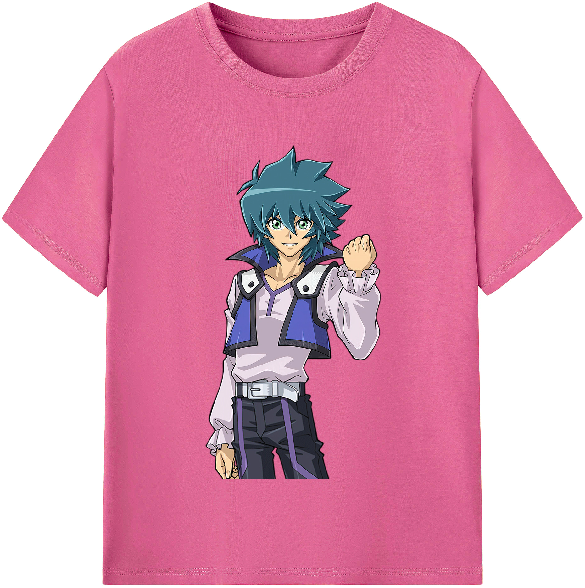 （画像用） 遊☆戯☆王 Yu-Gi-Oh! レディースカジュアルプリントTシャツ（綿100％）