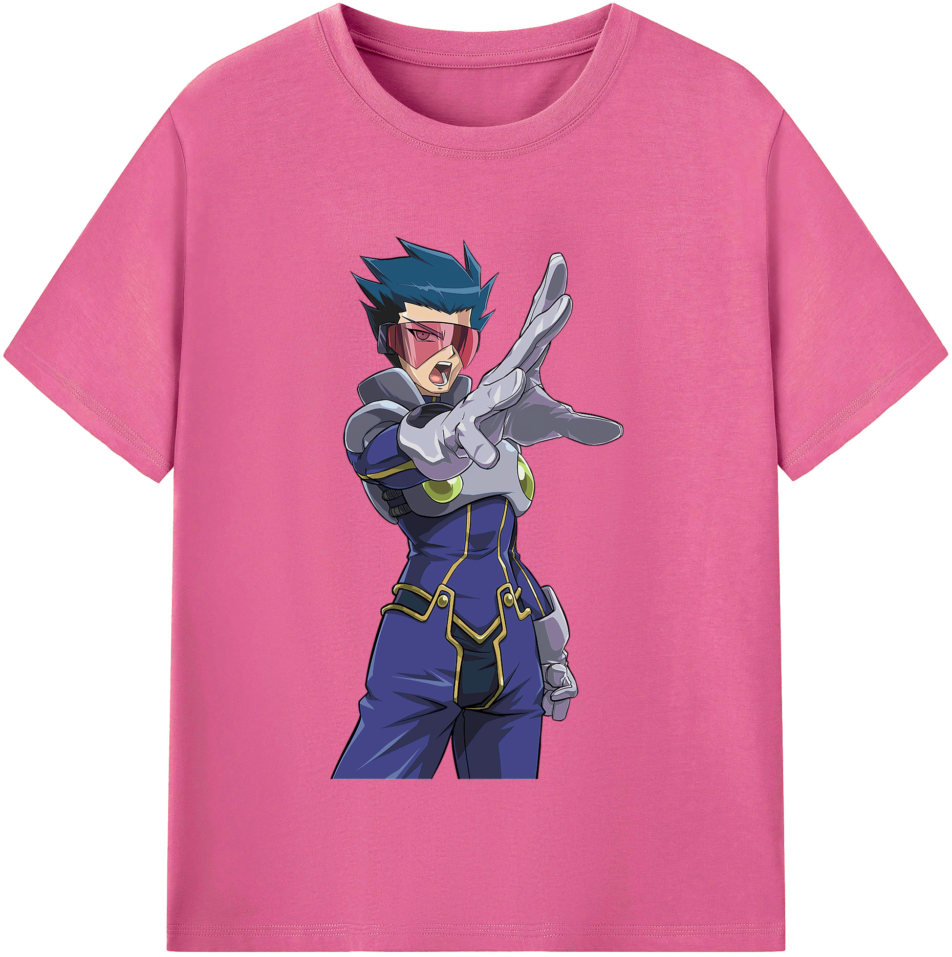 （画像用） 遊☆戯☆王 Yu-Gi-Oh! レディースカジュアルプリントTシャツ（綿100％）