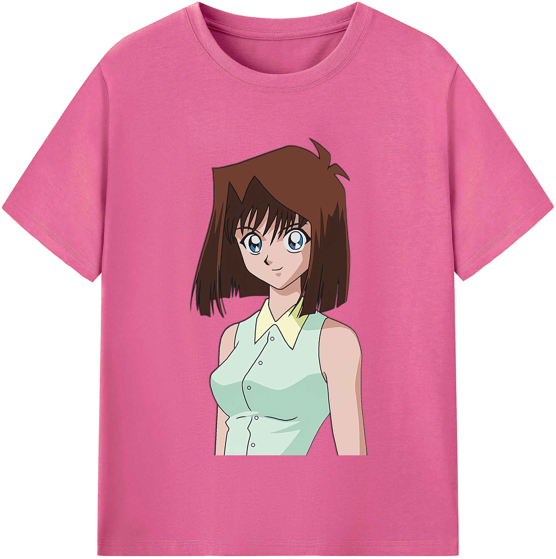 （画像用） 遊☆戯☆王 Yu-Gi-Oh! レディースカジュアルプリントTシャツ（綿100％）