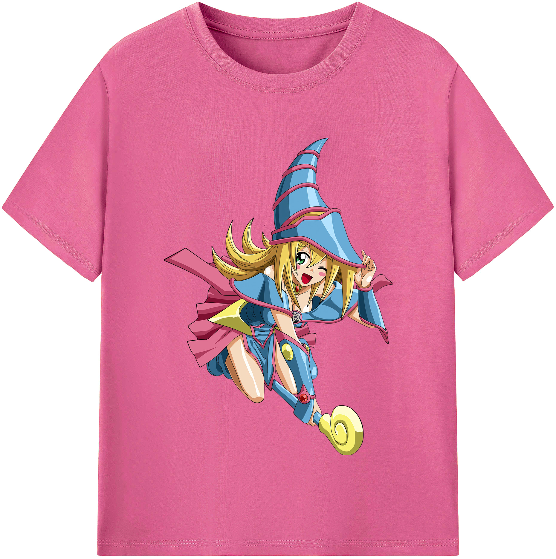 （画像用） 遊☆戯☆王 Yu-Gi-Oh! レディースカジュアルプリントTシャツ（綿100％）