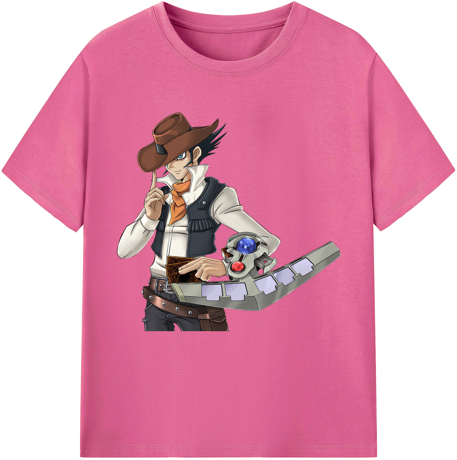 （画像用） 遊☆戯☆王 Yu-Gi-Oh! レディースカジュアルプリントTシャツ（綿100％）