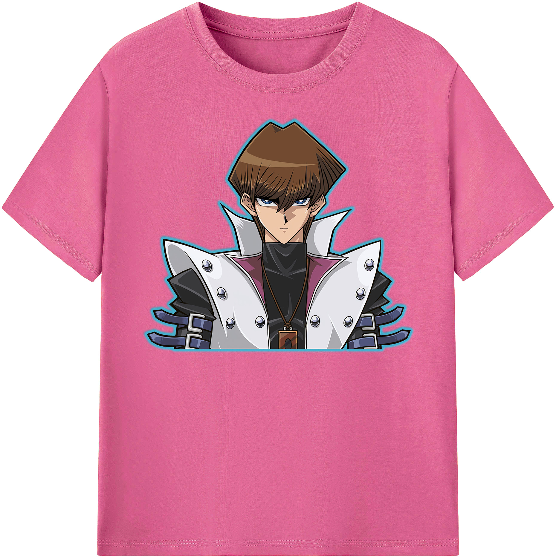 （画像用） 遊☆戯☆王 Yu-Gi-Oh! レディースカジュアルプリントTシャツ（綿100％）