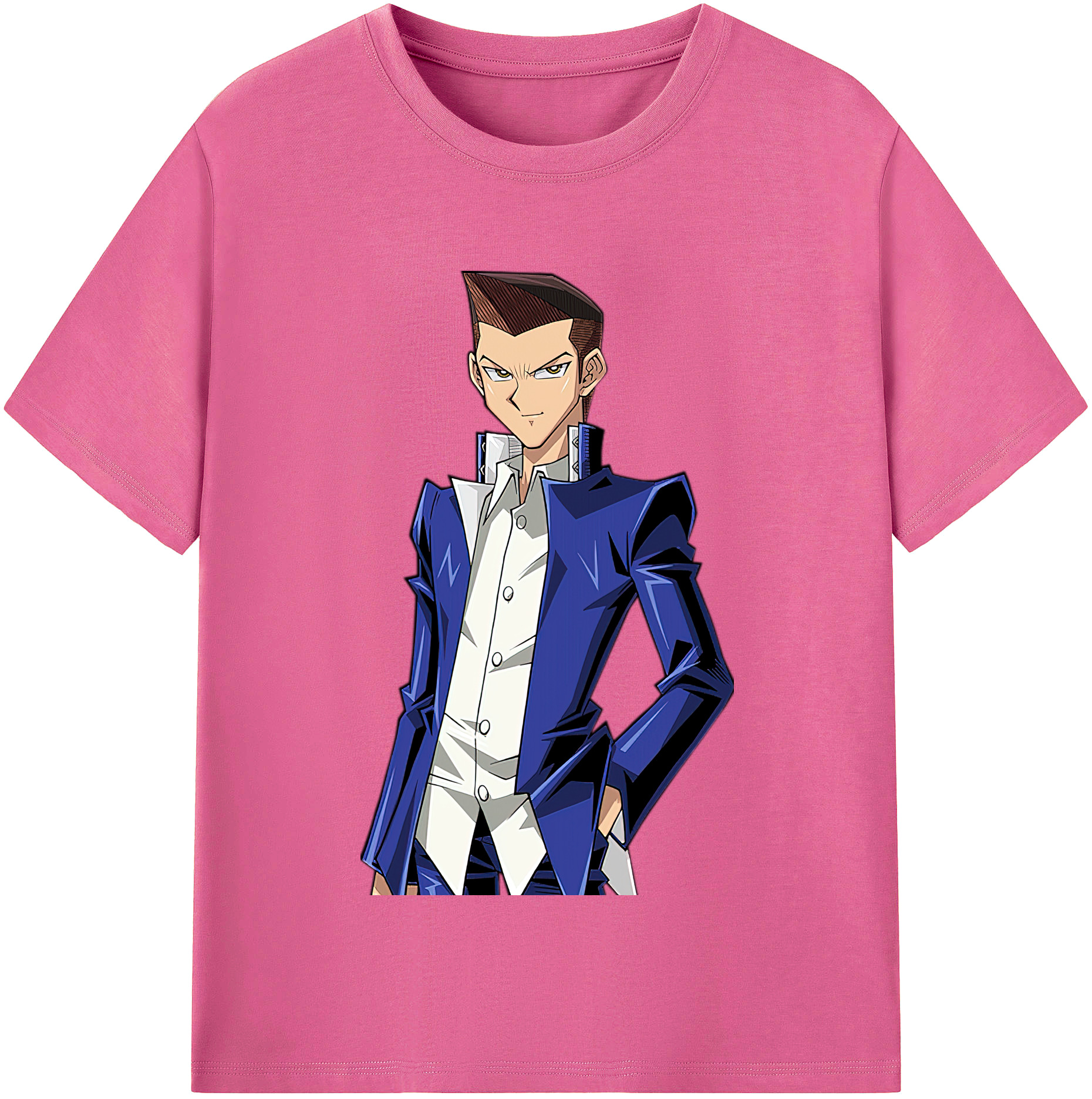 （画像用） 遊☆戯☆王 Yu-Gi-Oh! レディースカジュアルプリントTシャツ（綿100％）