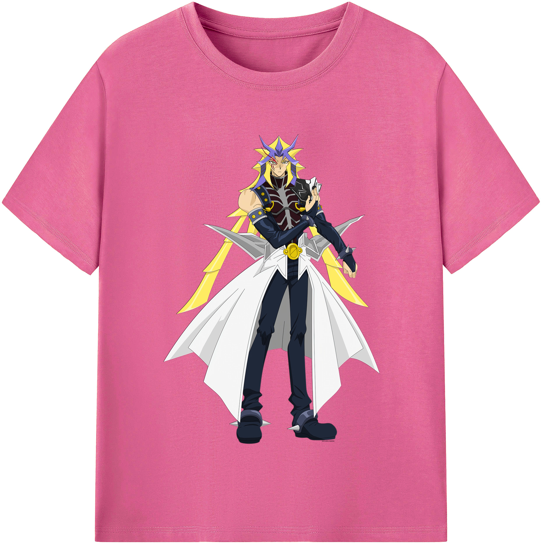 （画像用） 遊☆戯☆王 Yu-Gi-Oh! レディースカジュアルプリントTシャツ（綿100％）