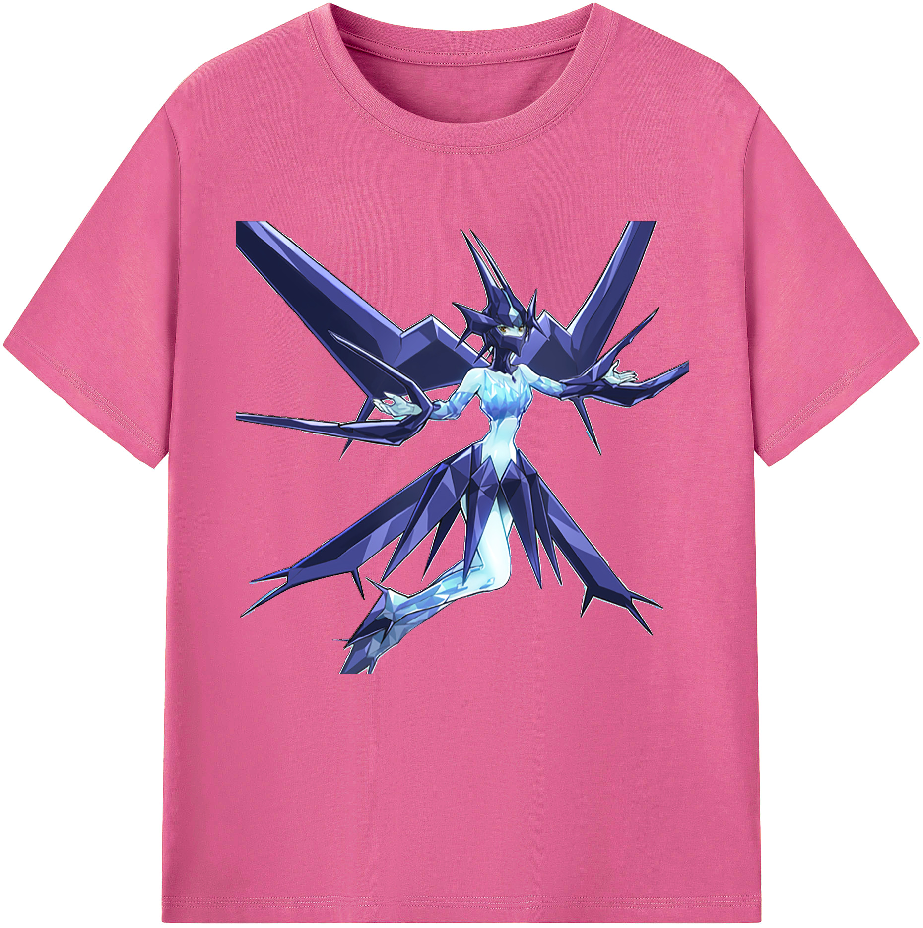 （画像用） 遊☆戯☆王 Yu-Gi-Oh! レディースカジュアルプリントTシャツ（綿100％）