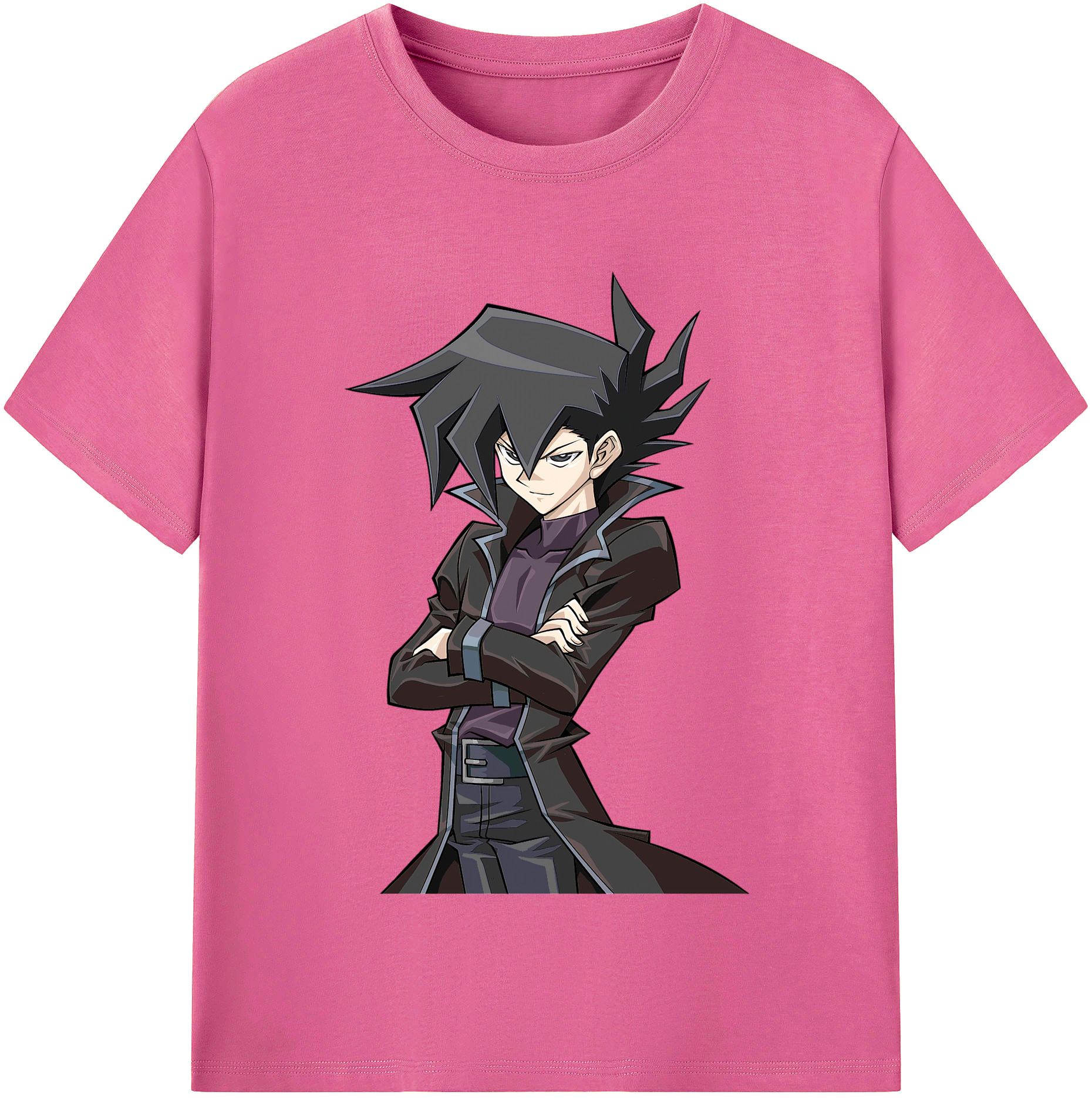 （画像用） 遊☆戯☆王 Yu-Gi-Oh! レディースカジュアルプリントTシャツ（綿100％）