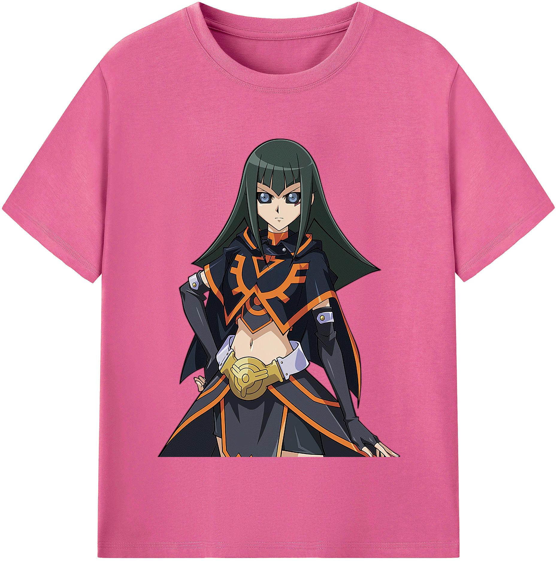 （画像用） 遊☆戯☆王 Yu-Gi-Oh! レディースカジュアルプリントTシャツ（綿100％）