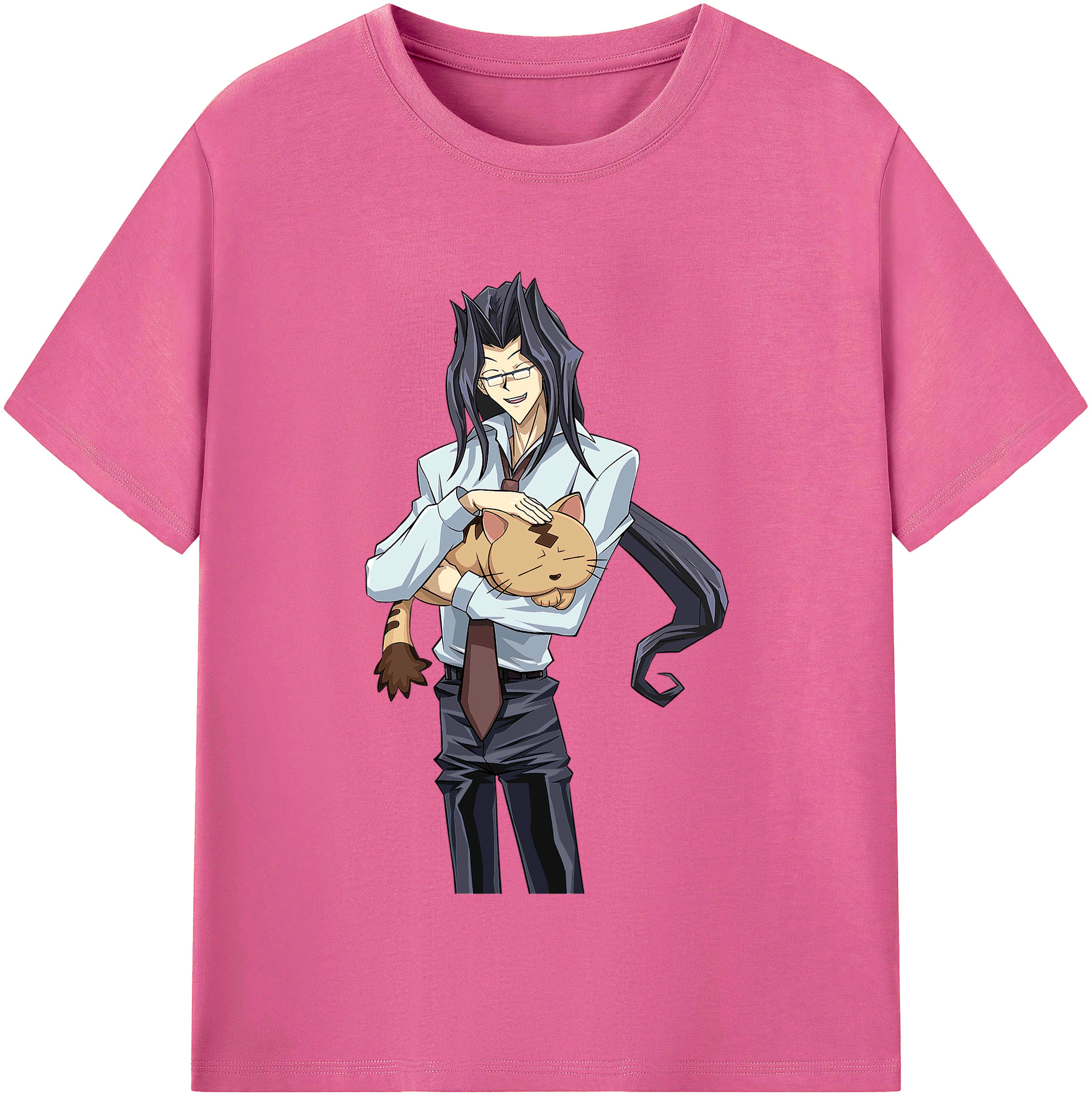 （画像用） 遊☆戯☆王 Yu-Gi-Oh! レディースカジュアルプリントTシャツ（綿100％）