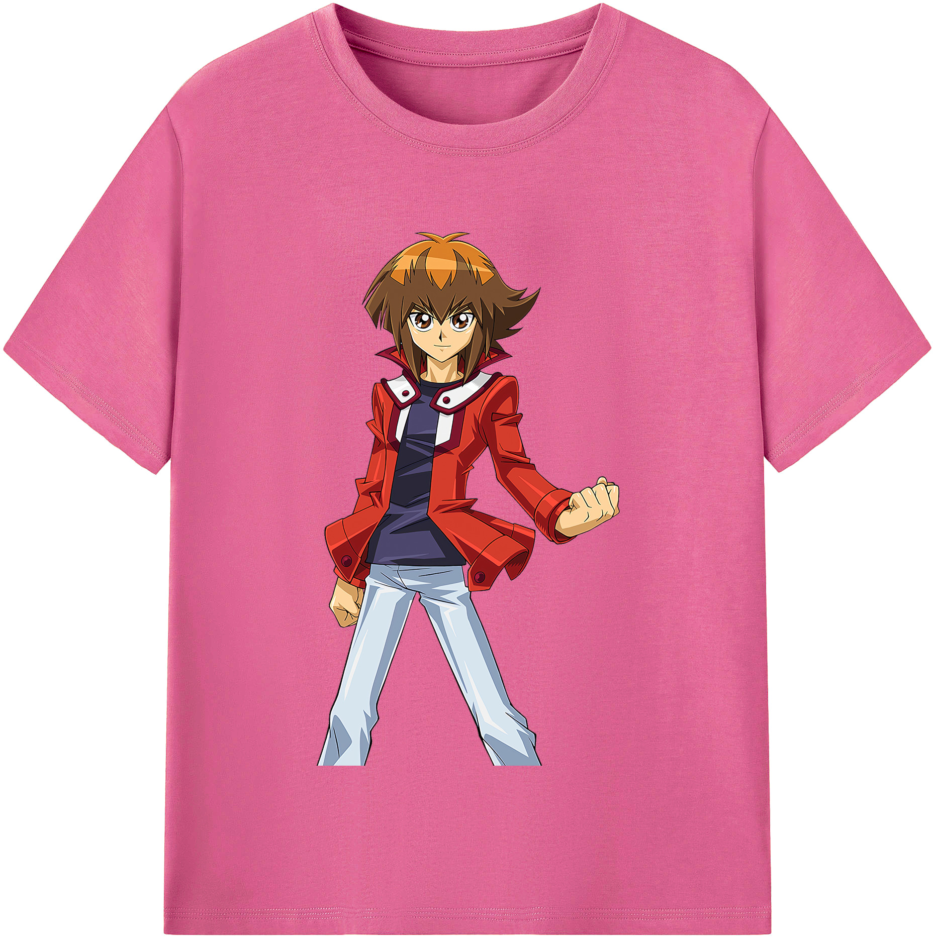 （画像用） 遊☆戯☆王 Yu-Gi-Oh! レディースカジュアルプリントTシャツ（綿100％）