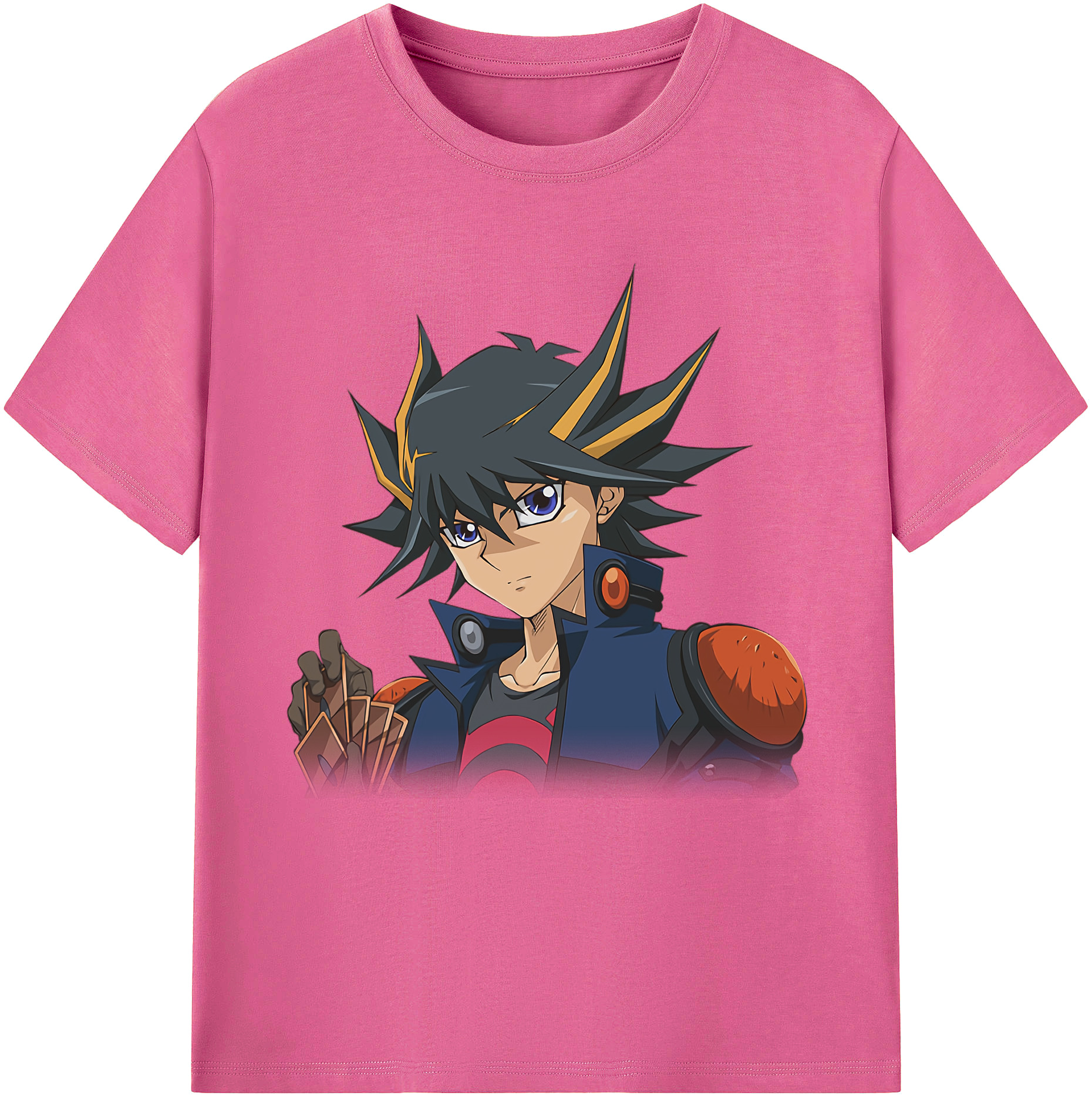 （画像用） 遊☆戯☆王 Yu-Gi-Oh! レディースカジュアルプリントTシャツ（綿100％）