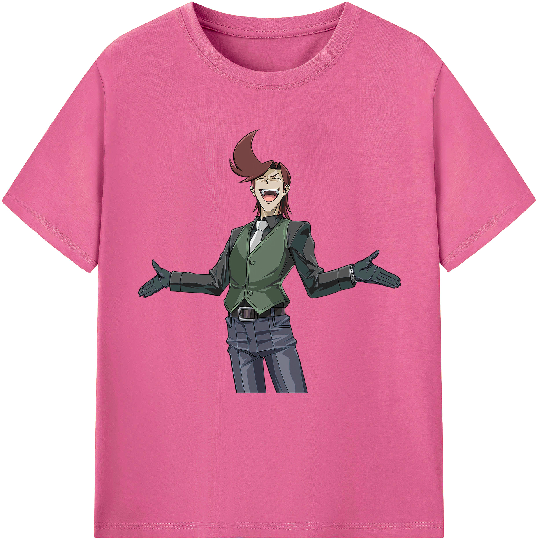 （画像用） 遊☆戯☆王 Yu-Gi-Oh! レディースカジュアルプリントTシャツ（綿100％）