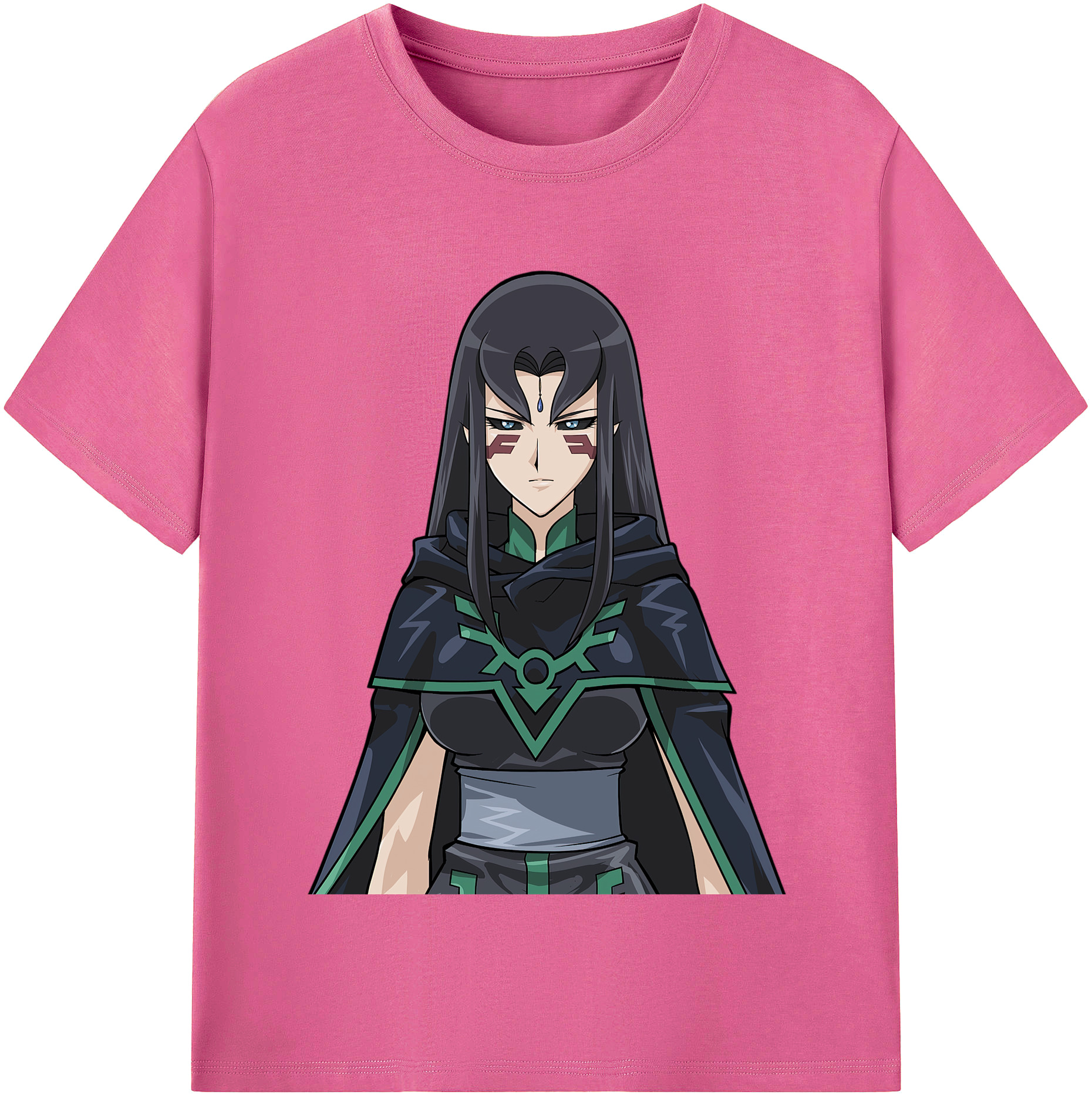 （画像用） 遊☆戯☆王 Yu-Gi-Oh! レディースカジュアルプリントTシャツ（綿100％）
