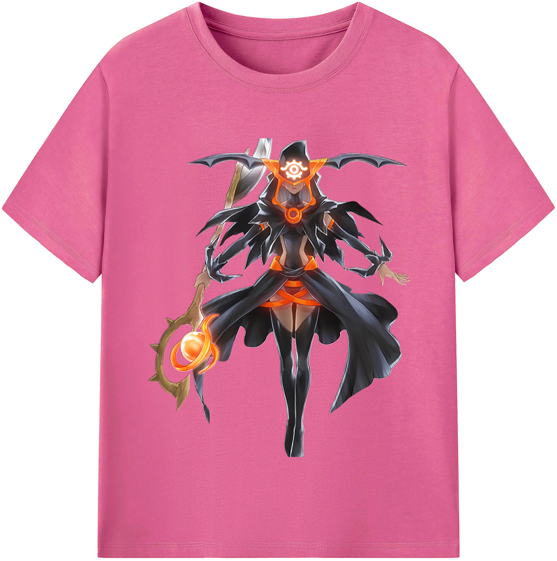 （画像用） 遊☆戯☆王 Yu-Gi-Oh! レディースカジュアルプリントTシャツ（綿100％）