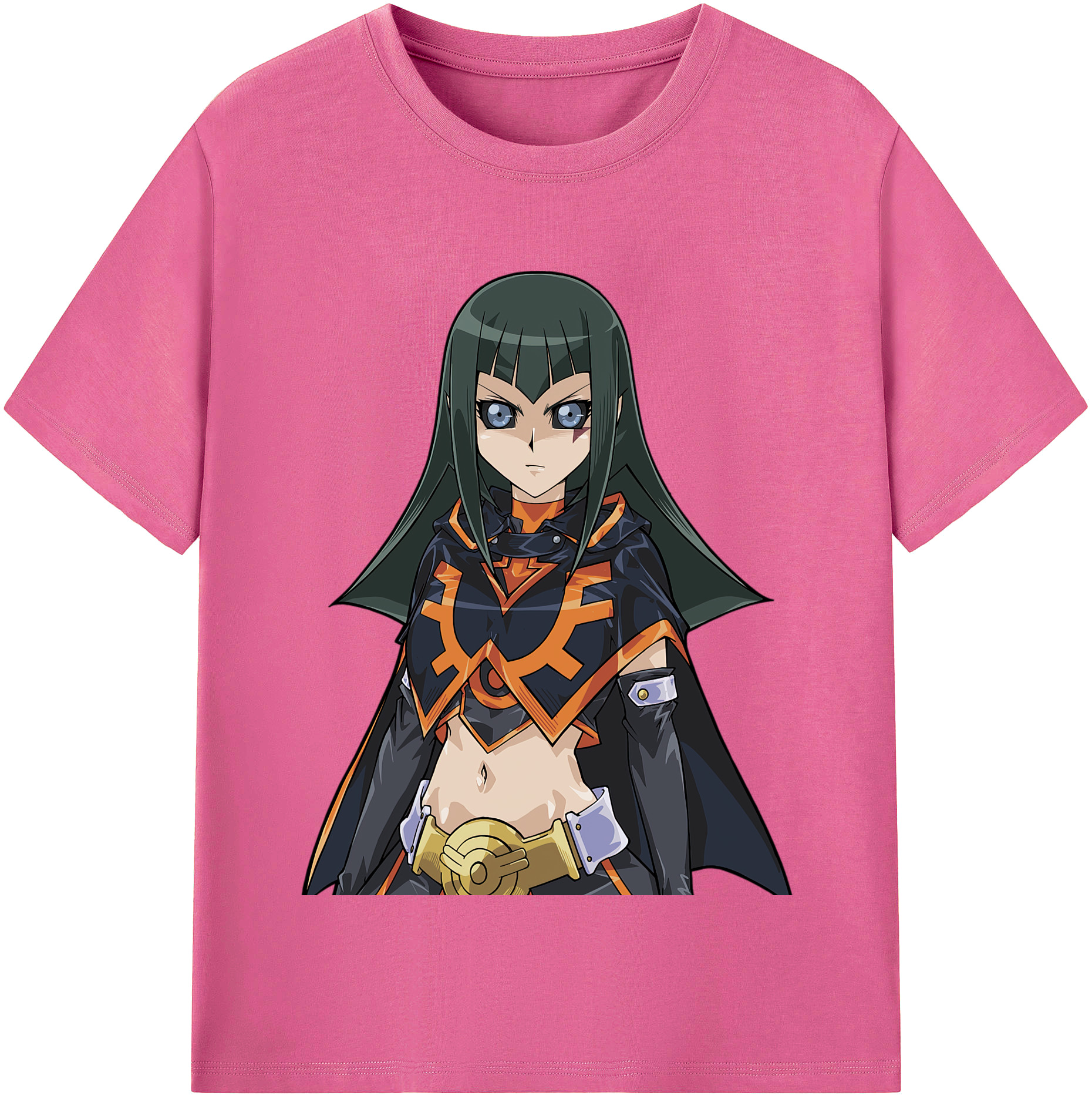 （画像用） 遊☆戯☆王 Yu-Gi-Oh! レディースカジュアルプリントTシャツ（綿100％）
