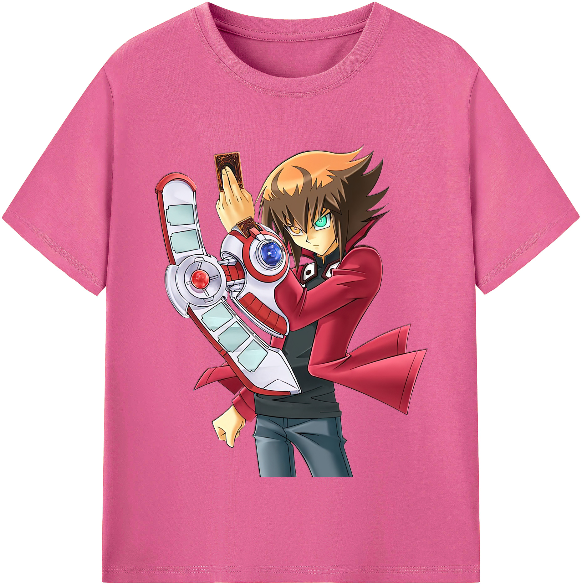 （画像用） 遊☆戯☆王 Yu-Gi-Oh! レディースカジュアルプリントTシャツ（綿100％）