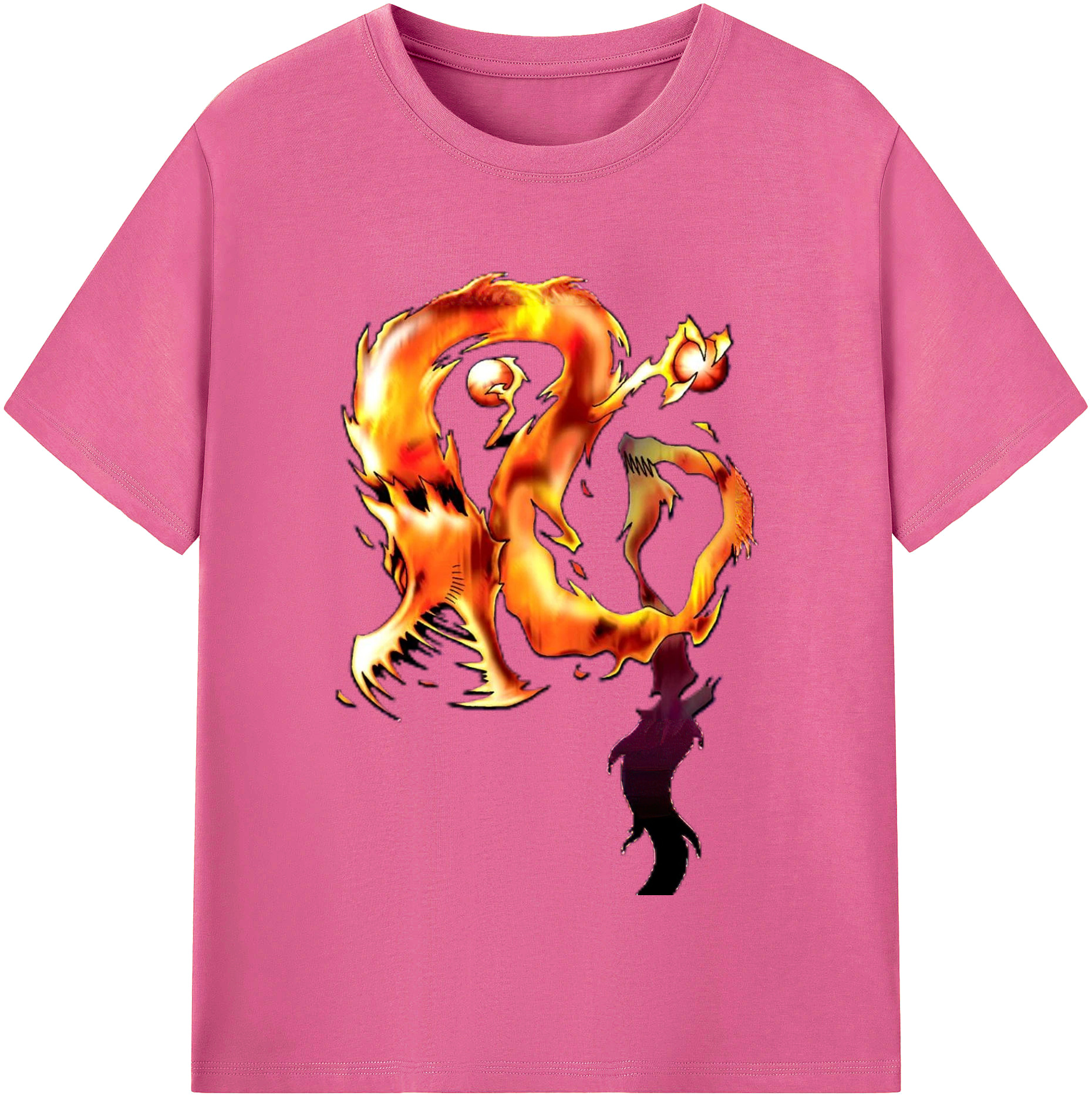 （画像用） 遊☆戯☆王 Yu-Gi-Oh! レディースカジュアルプリントTシャツ（綿100％）