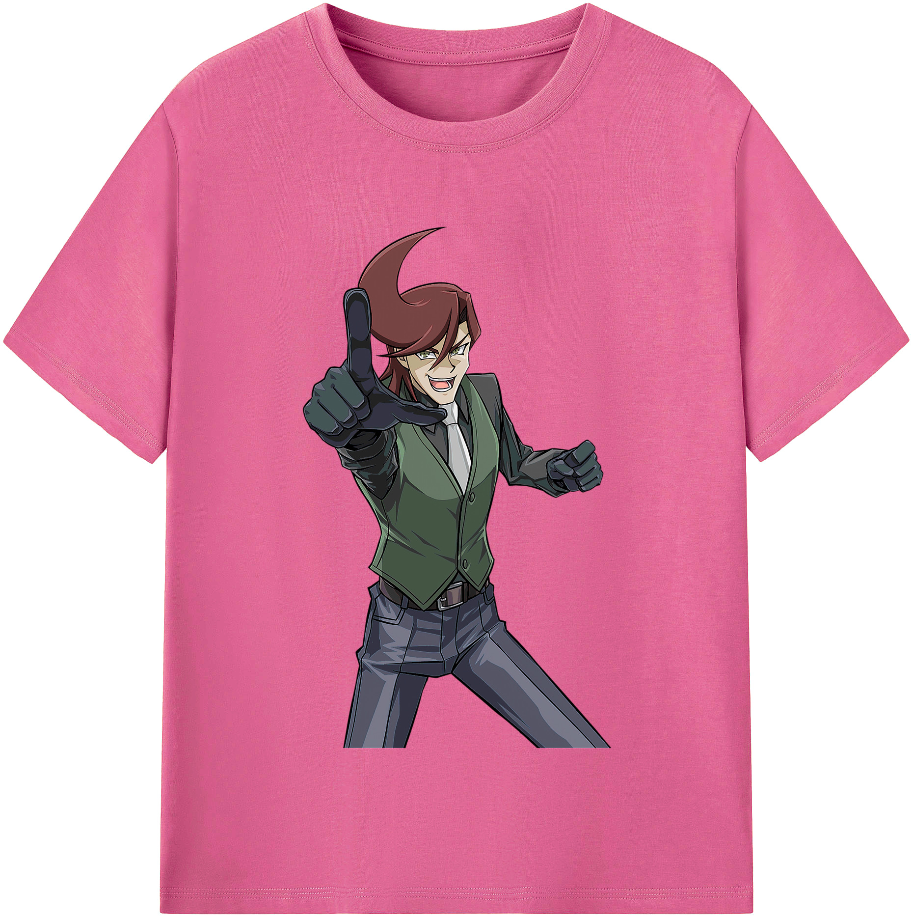 （画像用） 遊☆戯☆王 Yu-Gi-Oh! レディースカジュアルプリントTシャツ（綿100％）