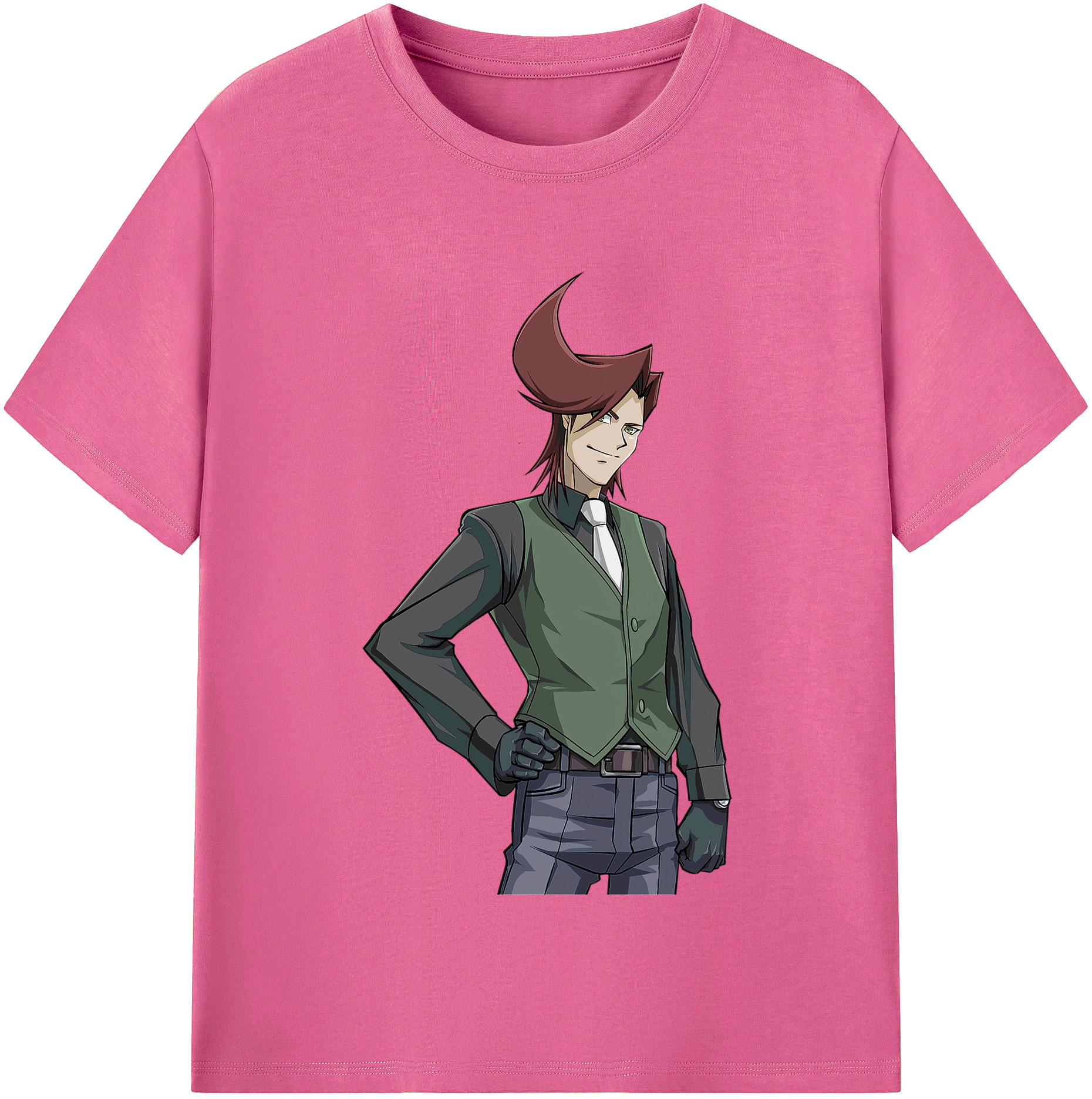 （画像用） 遊☆戯☆王 Yu-Gi-Oh! レディースカジュアルプリントTシャツ（綿100％）