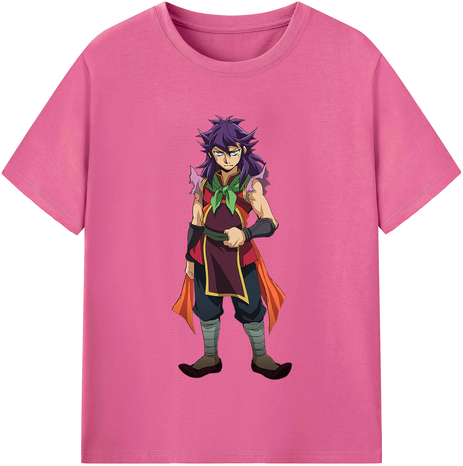 （画像用） 遊☆戯☆王 Yu-Gi-Oh! レディースカジュアルプリントTシャツ（綿100％）