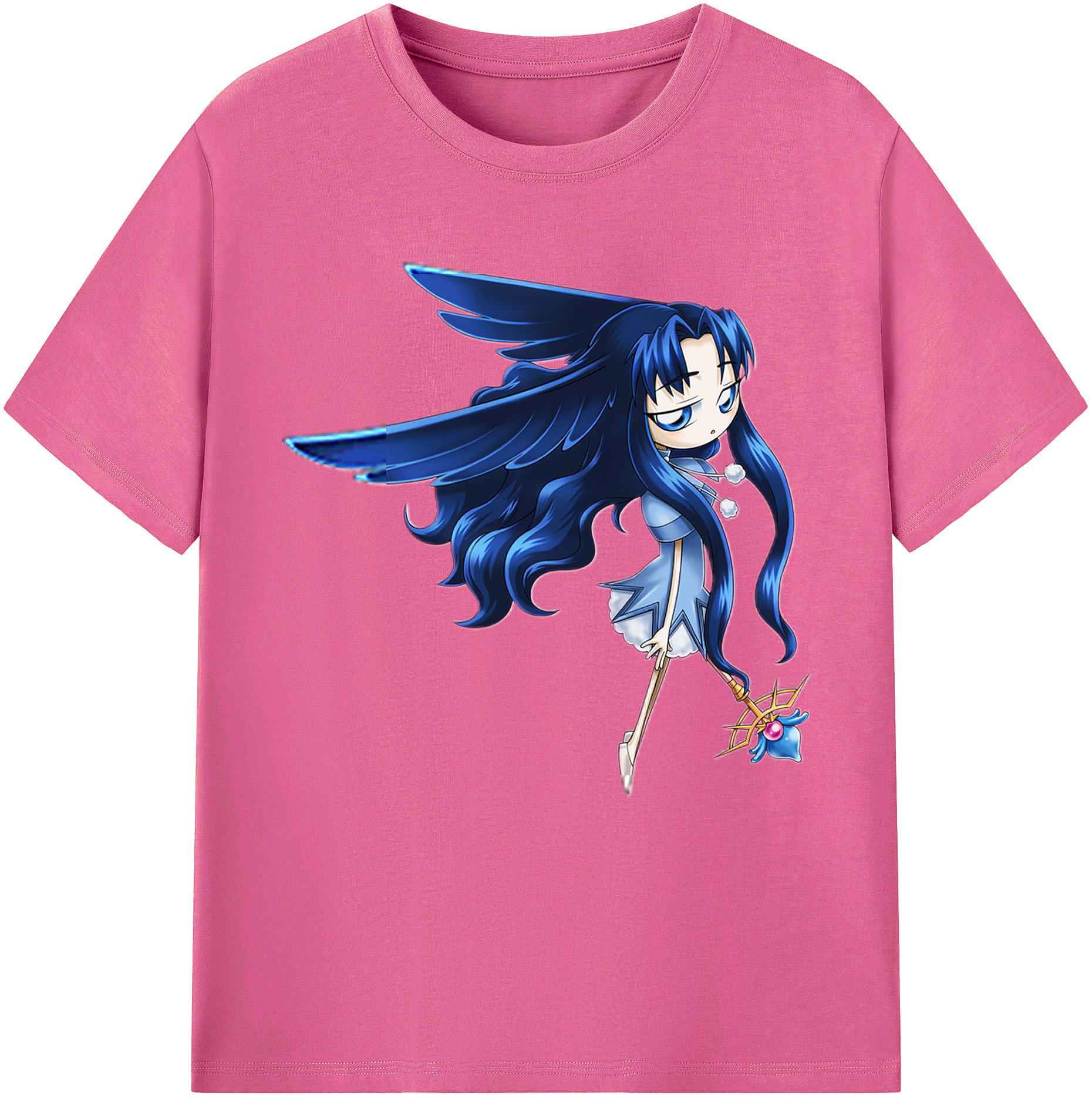 （画像用） 遊☆戯☆王 Yu-Gi-Oh! レディースカジュアルプリントTシャツ（綿100％）