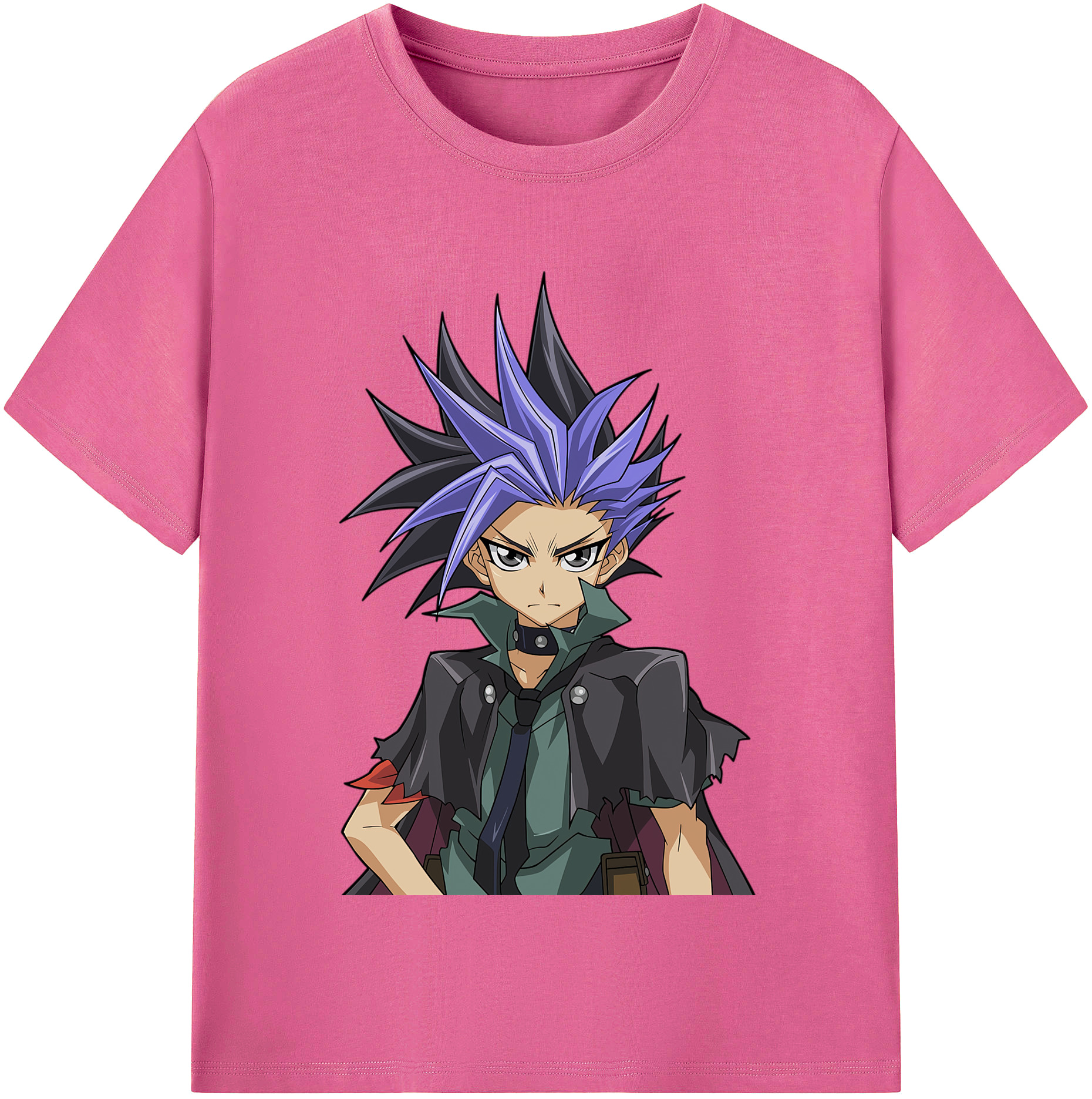 （画像用） 遊☆戯☆王 Yu-Gi-Oh! レディースカジュアルプリントTシャツ（綿100％）