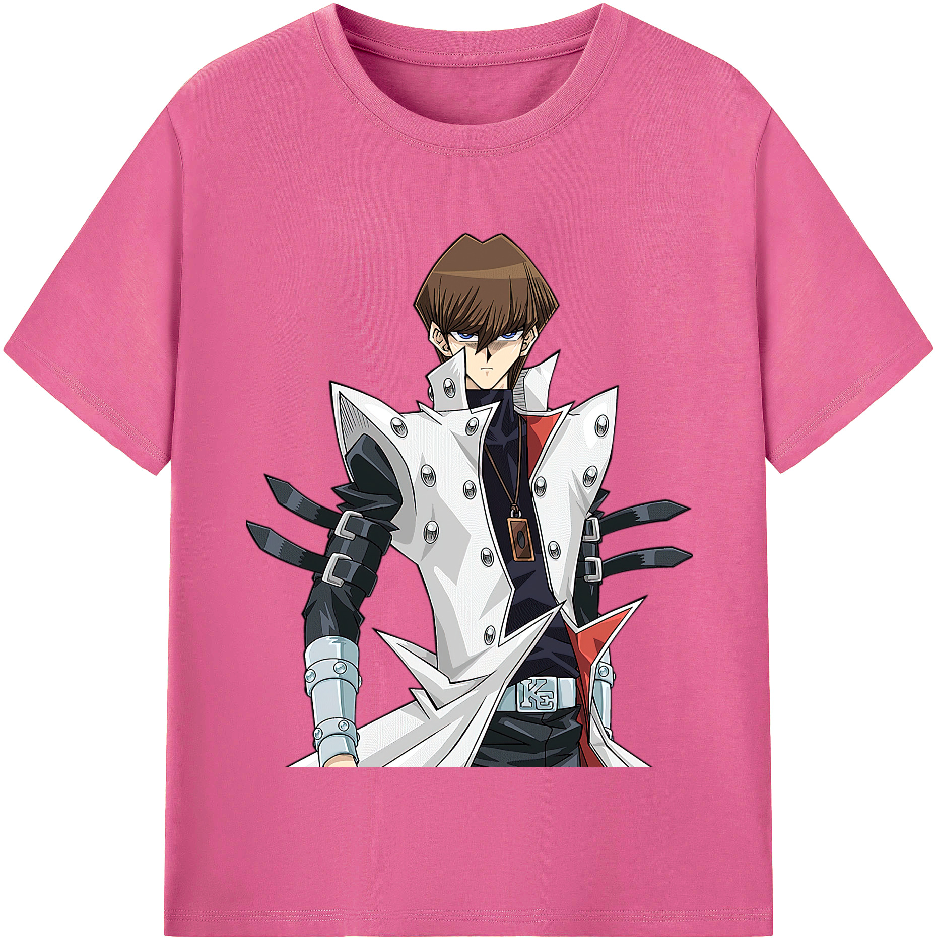 （画像用） 遊☆戯☆王 Yu-Gi-Oh! レディースカジュアルプリントTシャツ（綿100％）