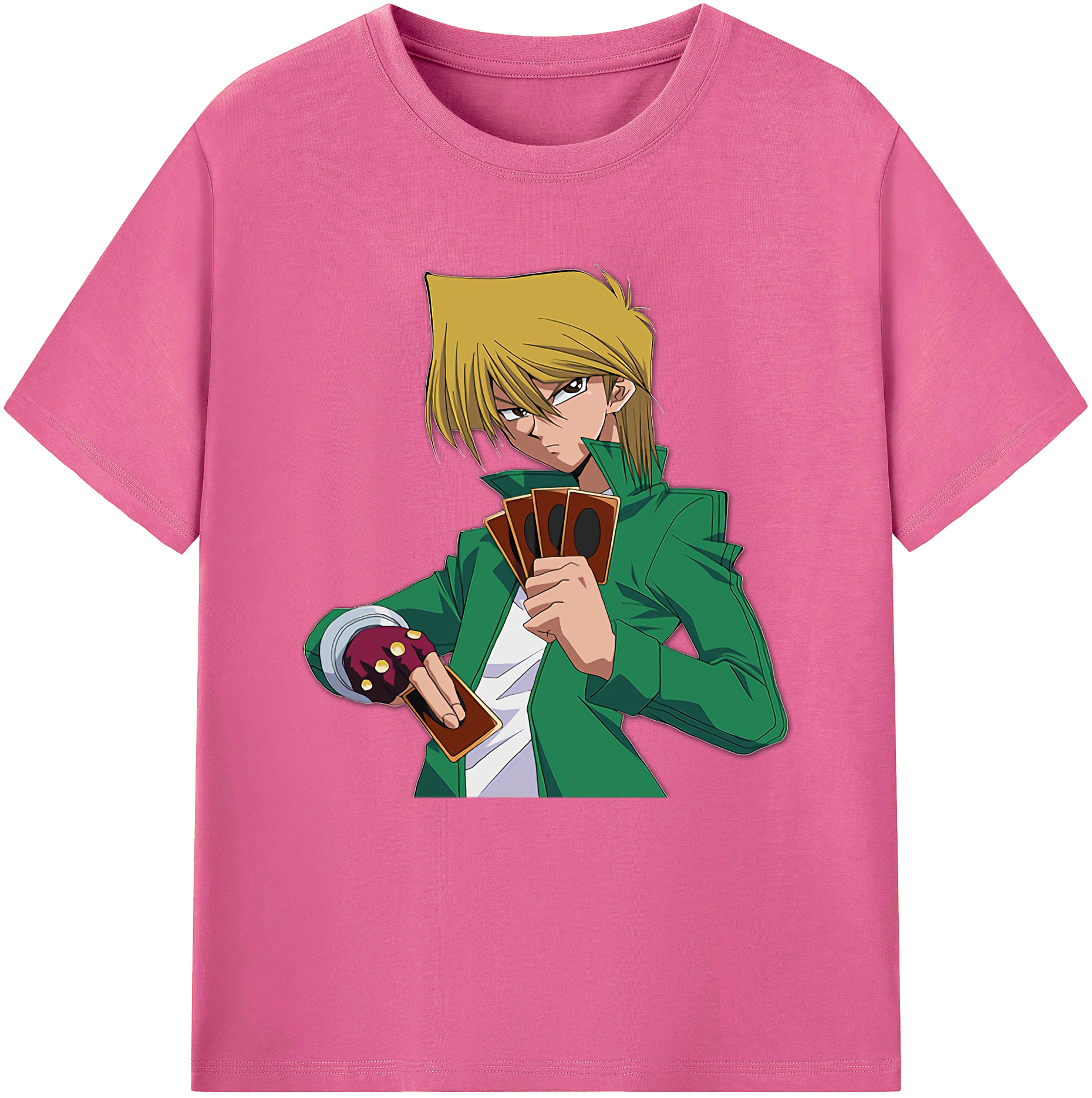（画像用） 遊☆戯☆王 Yu-Gi-Oh! レディースカジュアルプリントTシャツ（綿100％）