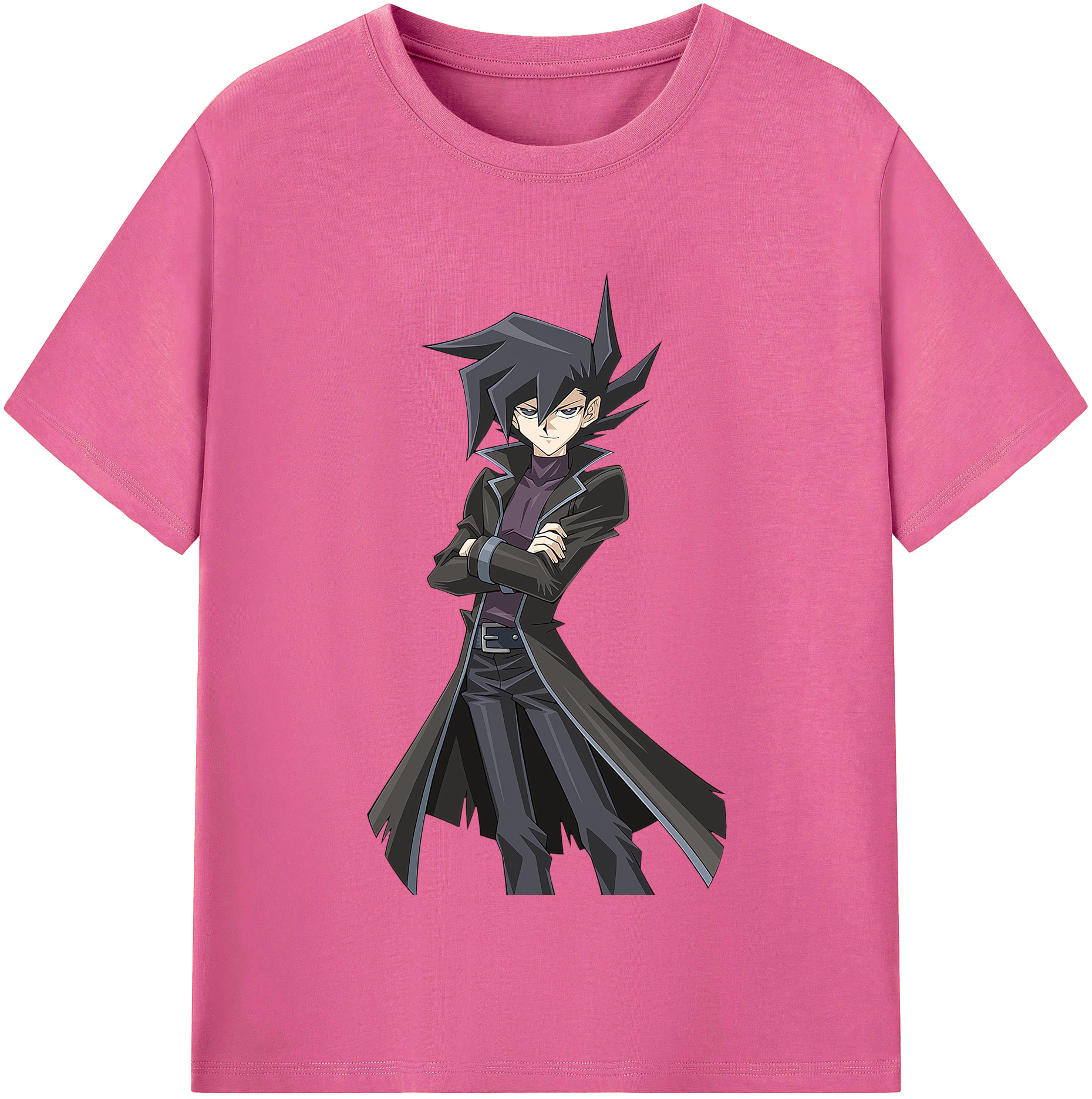 （画像用） 遊☆戯☆王 Yu-Gi-Oh! レディースカジュアルプリントTシャツ（綿100％）