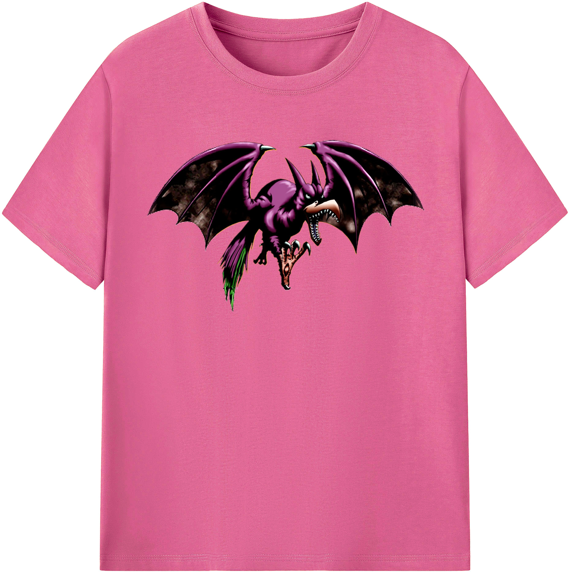 （画像用） 遊☆戯☆王 Yu-Gi-Oh! レディースカジュアルプリントTシャツ（綿100％）