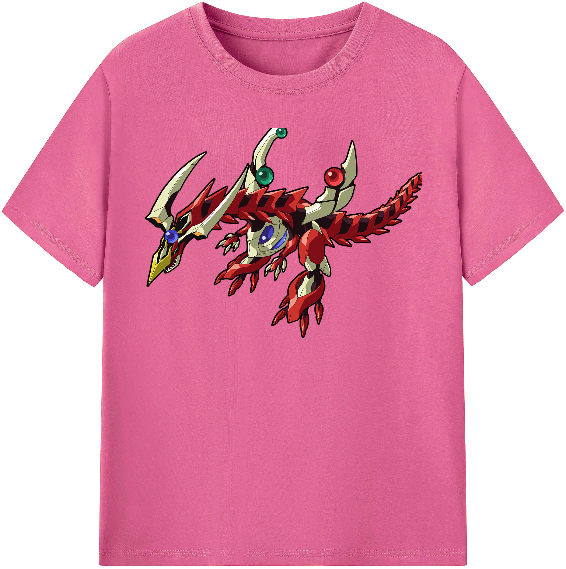 （画像用） 遊☆戯☆王 Yu-Gi-Oh! レディースカジュアルプリントTシャツ（綿100％）